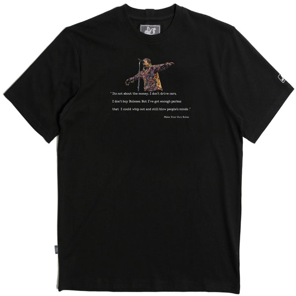Gallagher T-Shirt Black - Peaceful Hooligan 