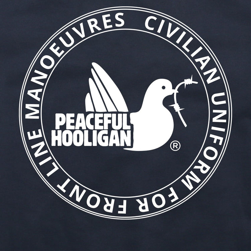 Civilian Uniform Hoodie Navy - Peaceful Hooligan 