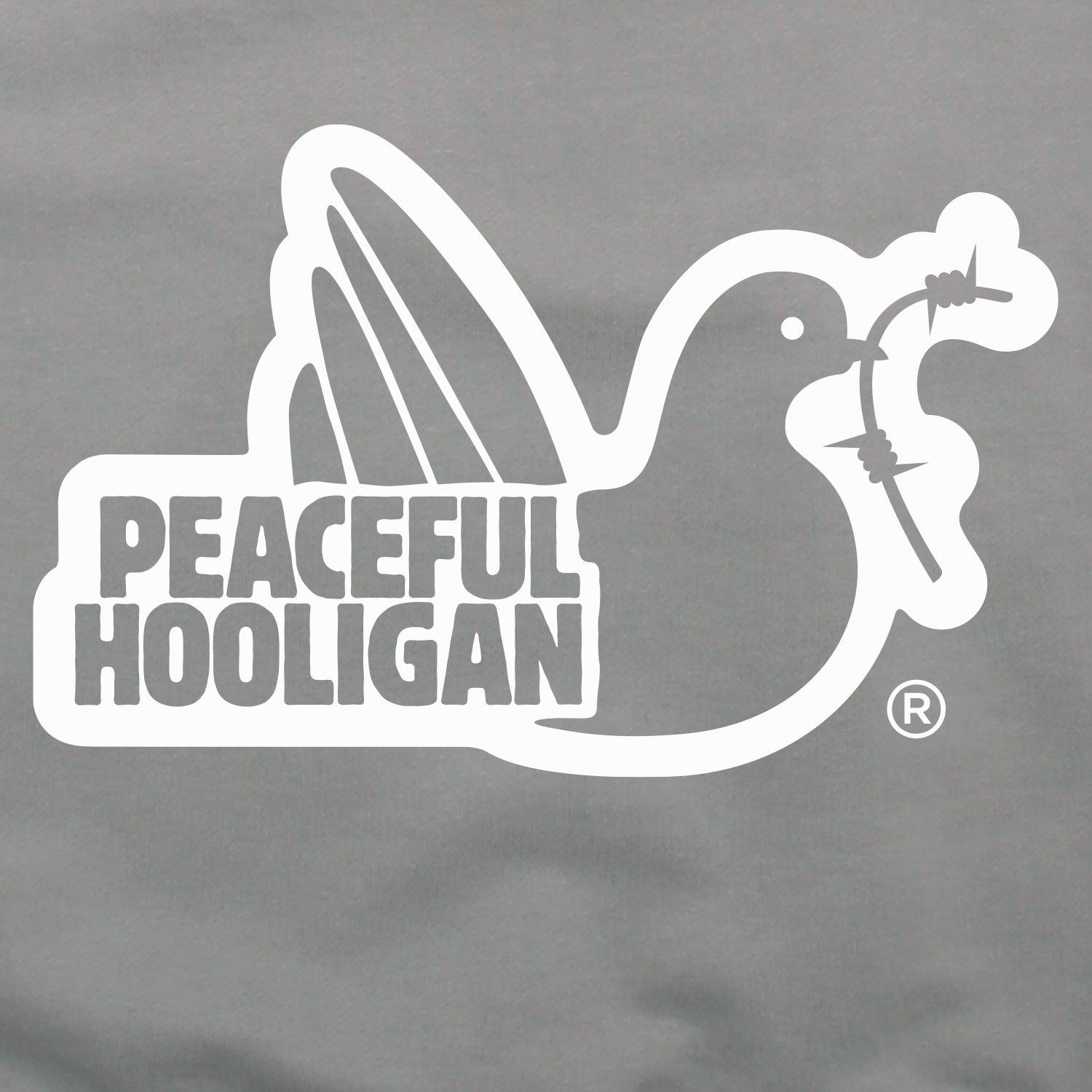 Outline Hoodie Chiseled Stone - Peaceful Hooligan