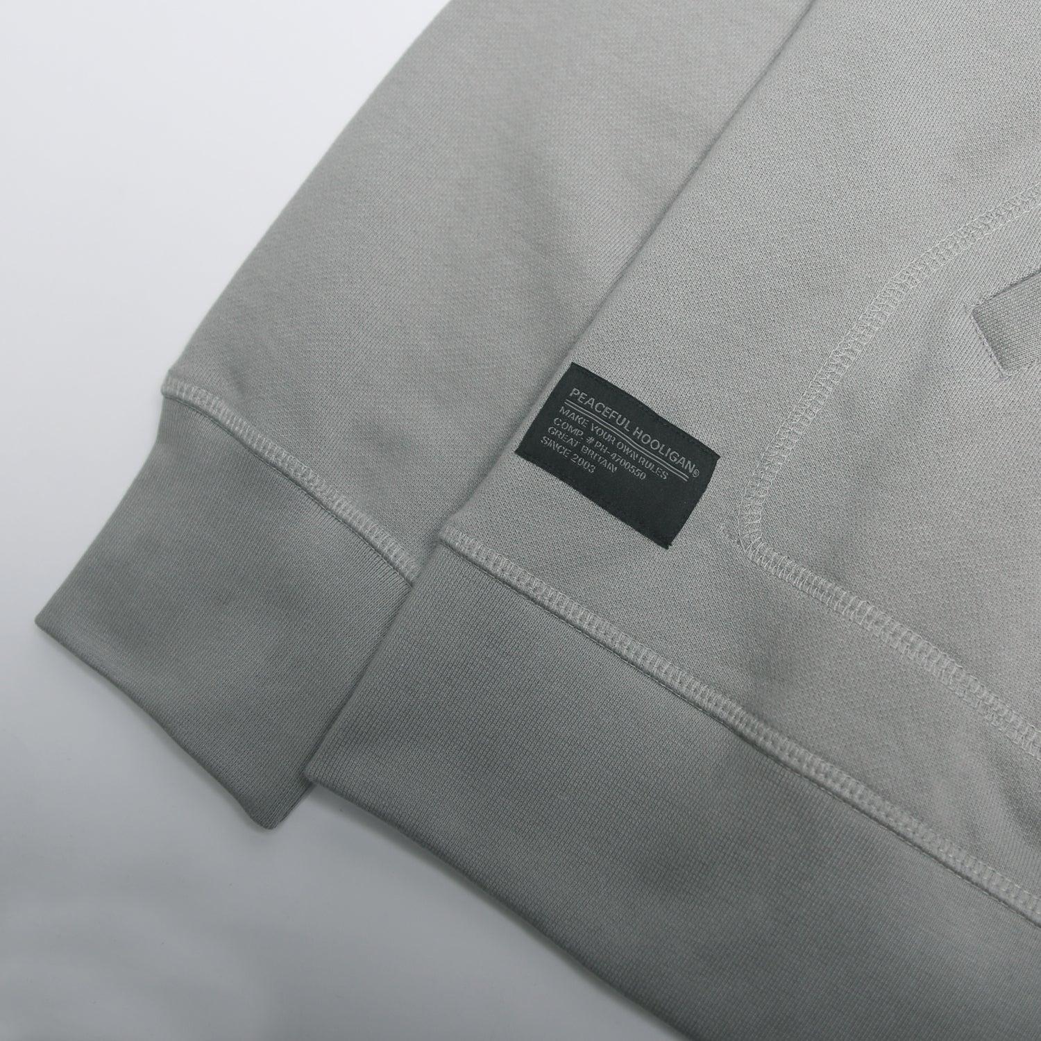 Outline Hoodie Chiseled Stone - Peaceful Hooligan