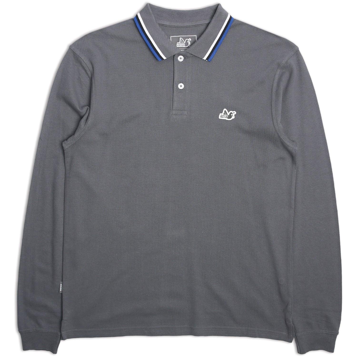 Elevate Ls Polo Dark Grey