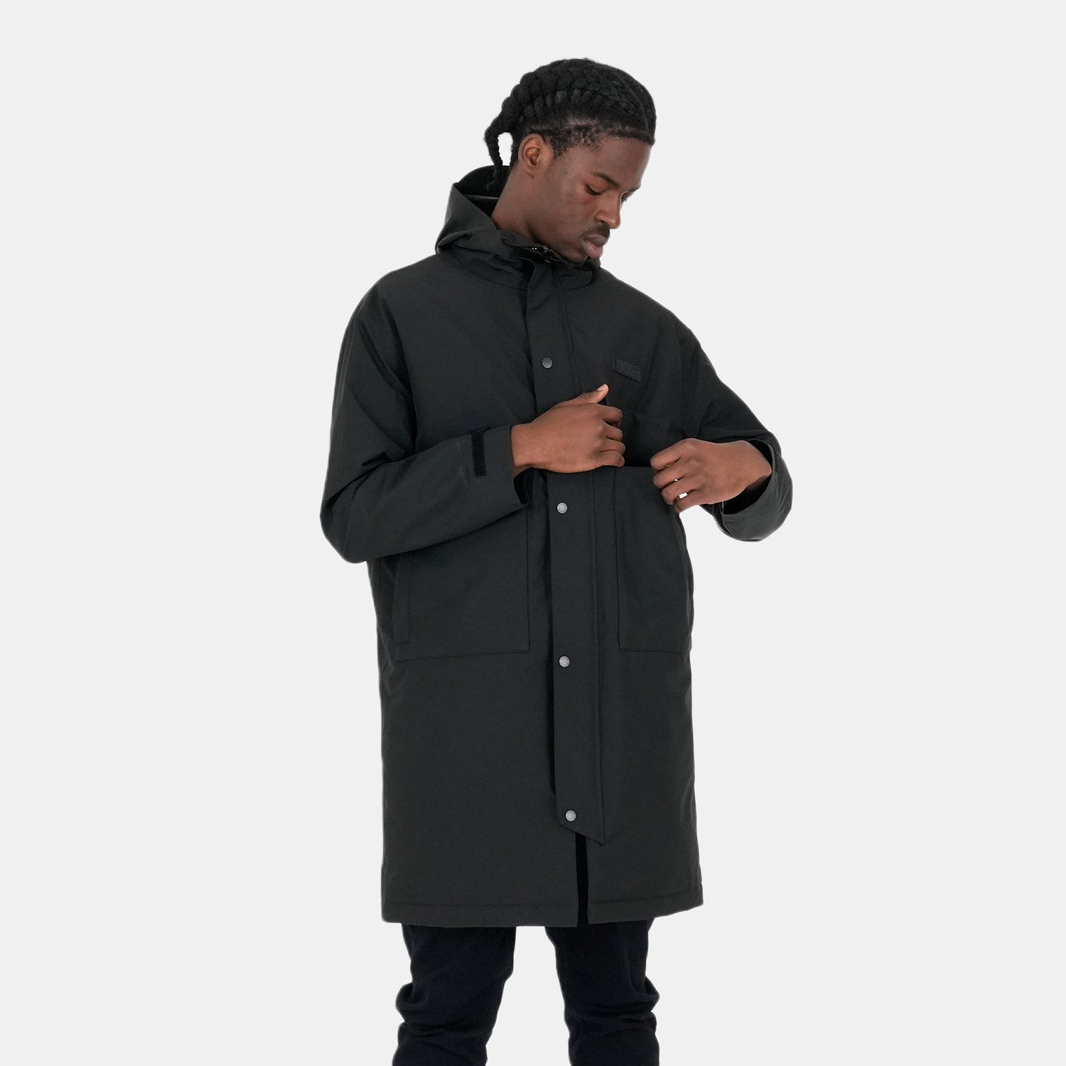 Avalanche Jacket Black - Peaceful Hooligan