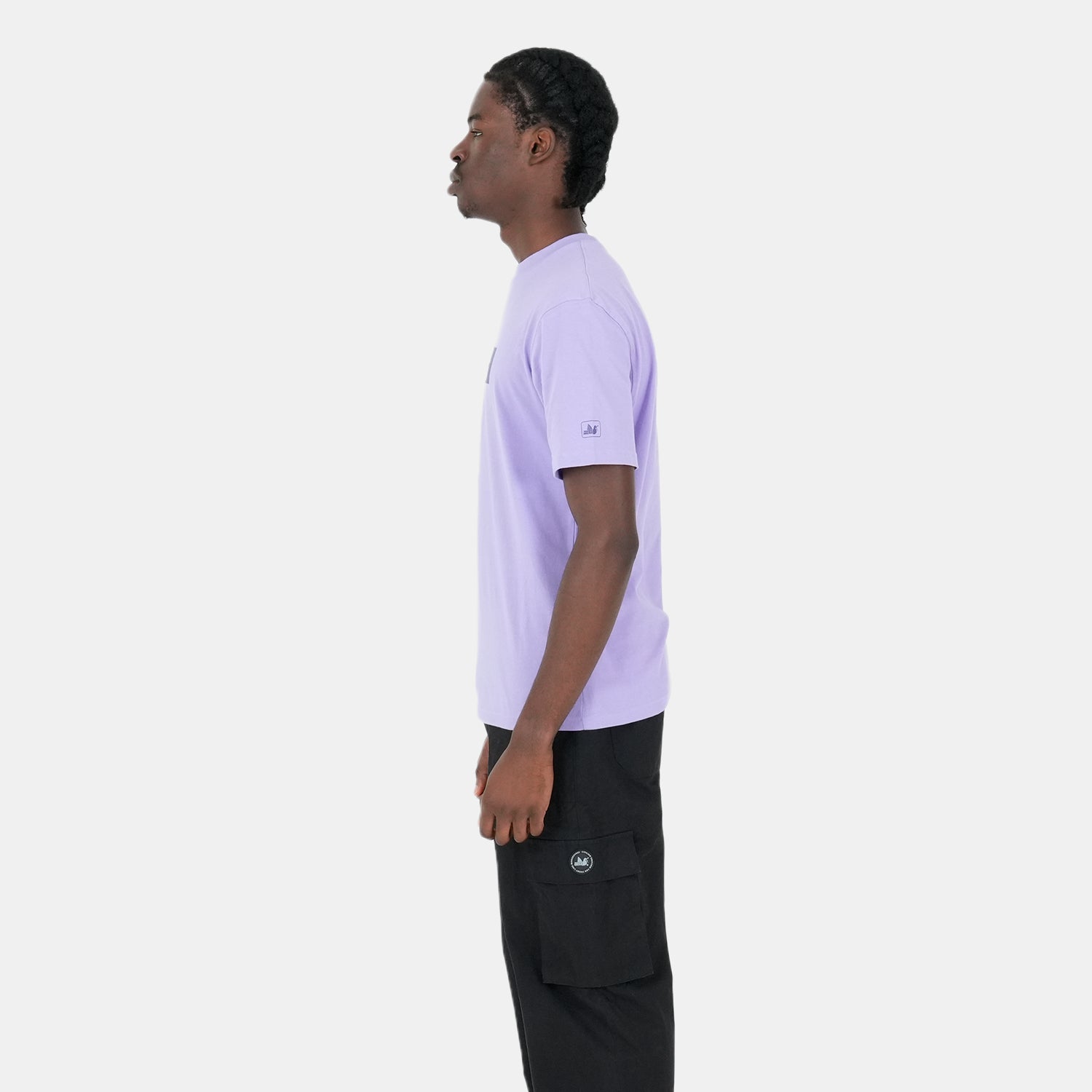 Box Logo T-Shirt Violet Tulip - Peaceful Hooligan