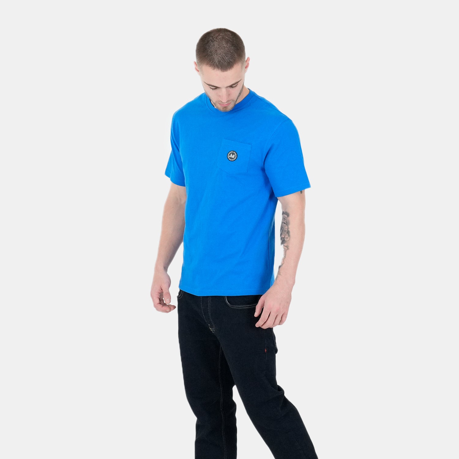 Duke T-Shirt Ocean Blue - Peaceful Hooligan