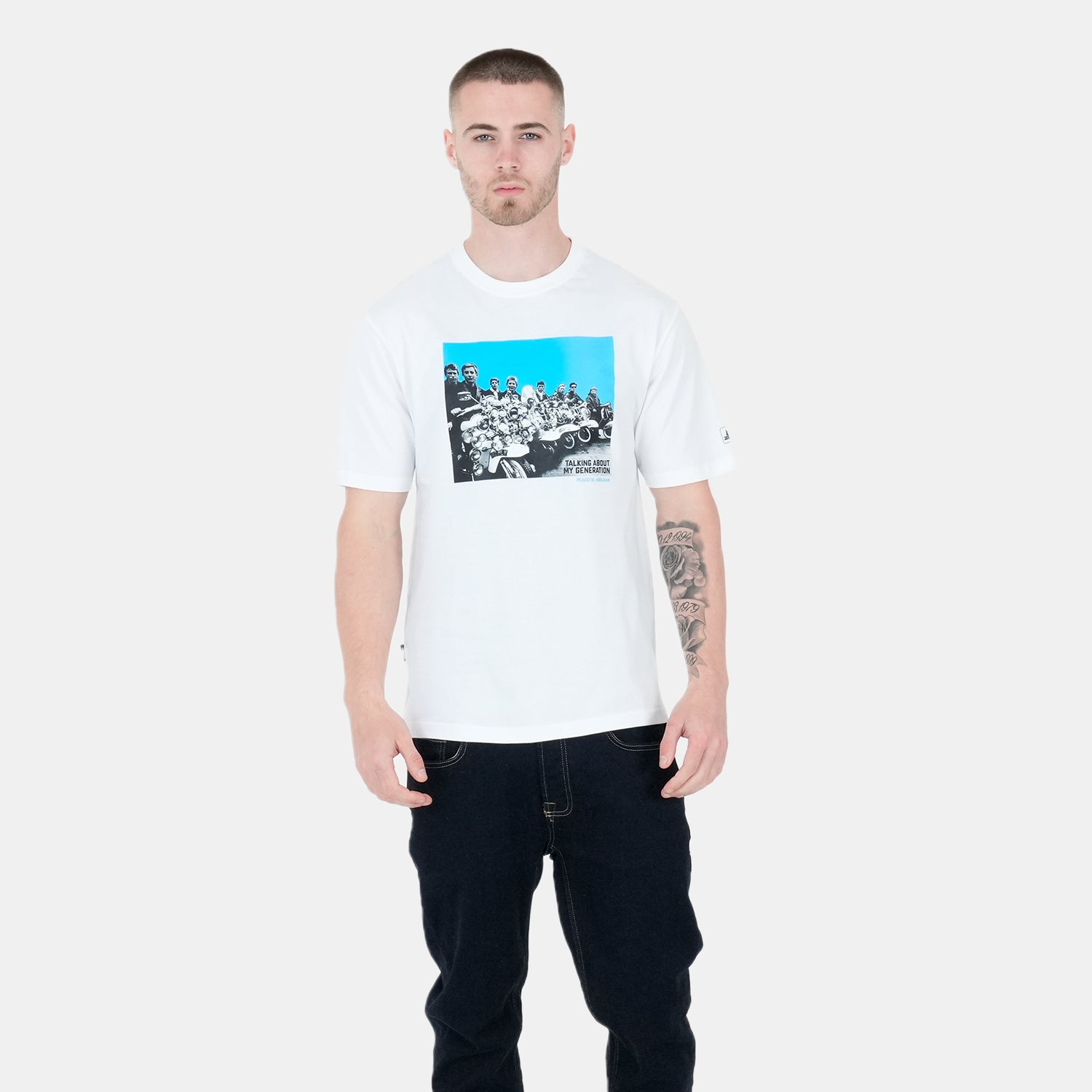 My Generation T-Shirt White - Peaceful Hooligan