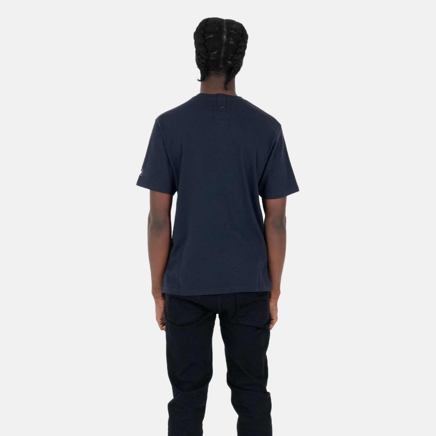 Stencil T-Shirt Navy - Peaceful Hooligan