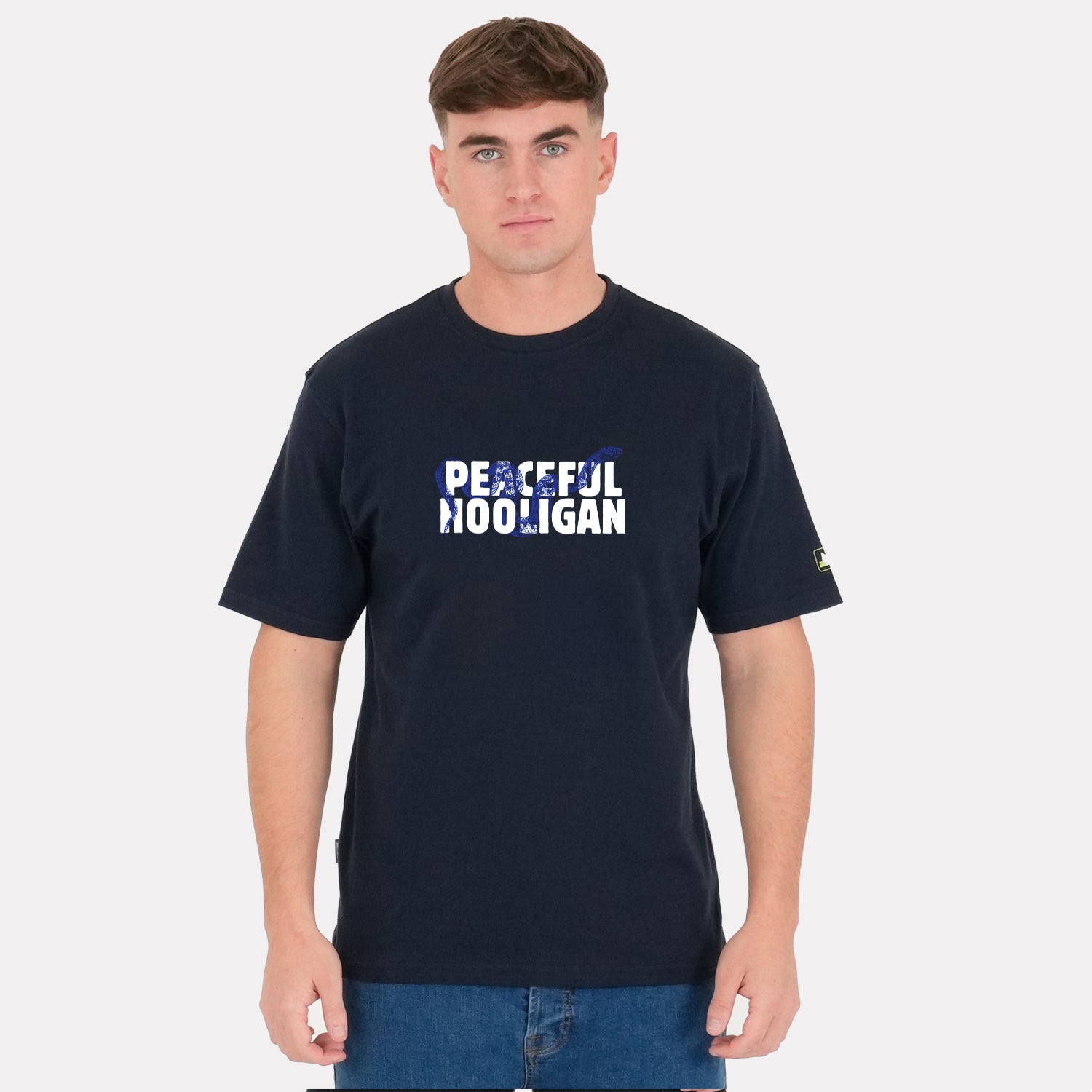 Biscione T-Shirt Navy - Peaceful Hooligan