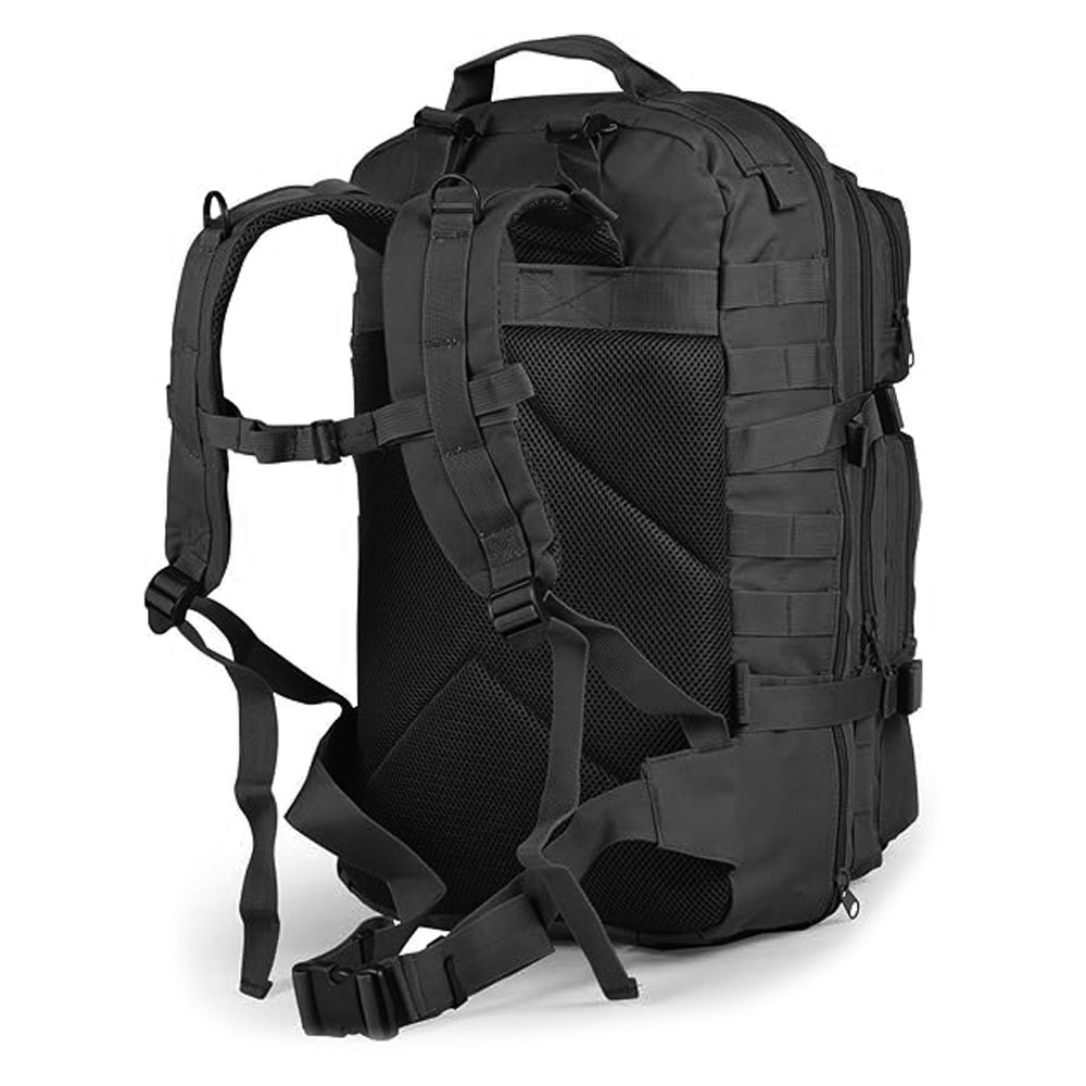 Military Bag Black - Peaceful Hooligan