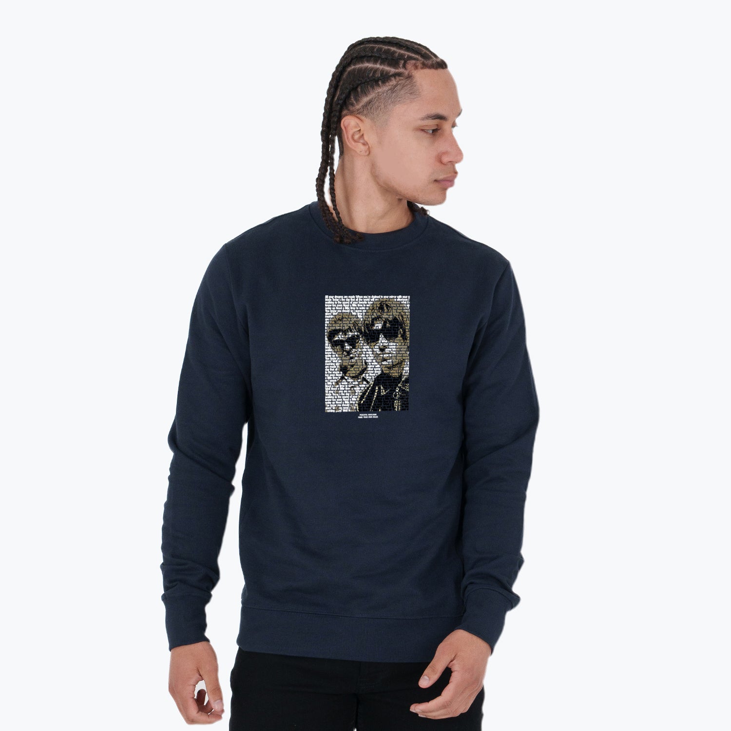 Brother Sweatshirt Navy - Peaceful Hooligan