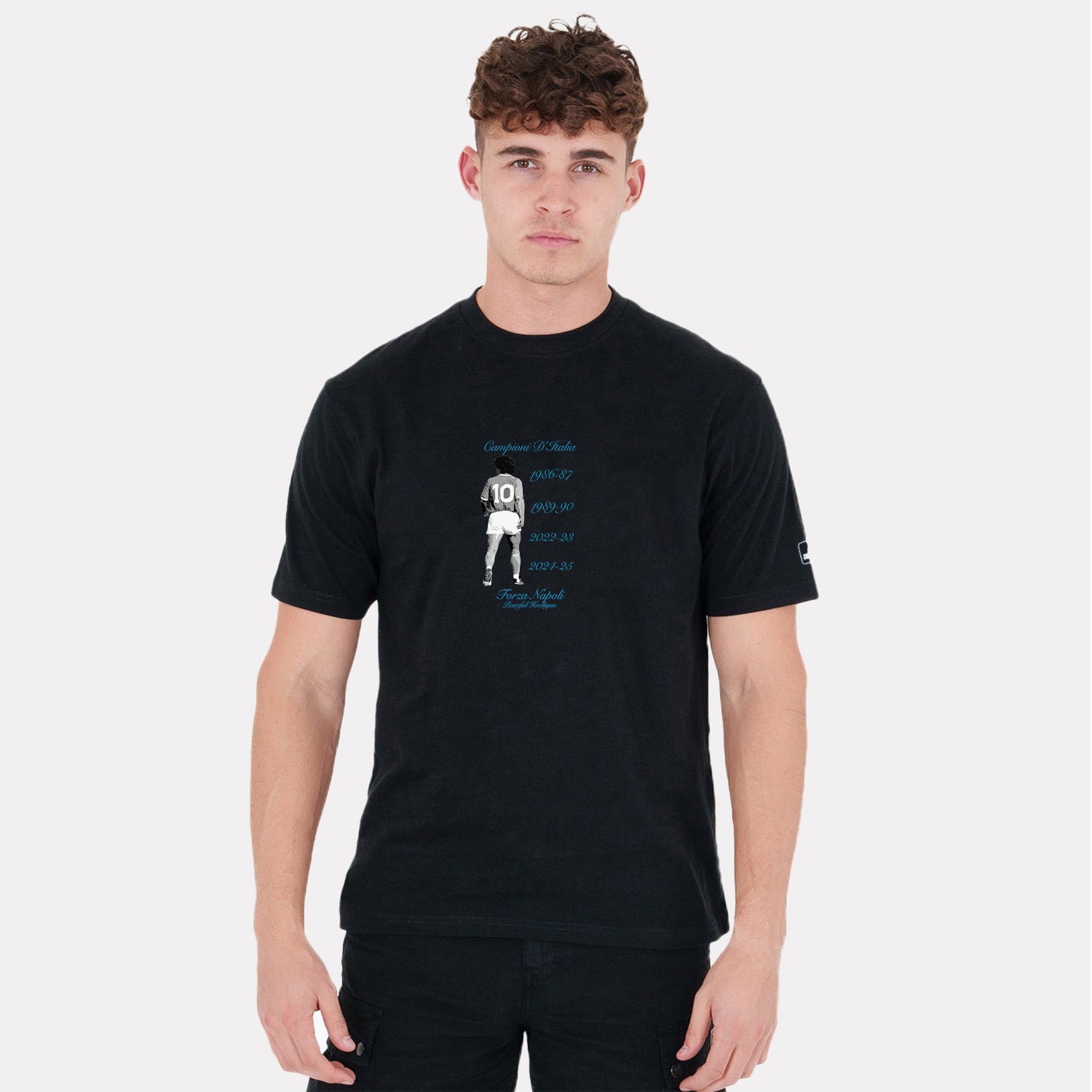 Campioni T-Shirt Black - Peaceful Hooligan