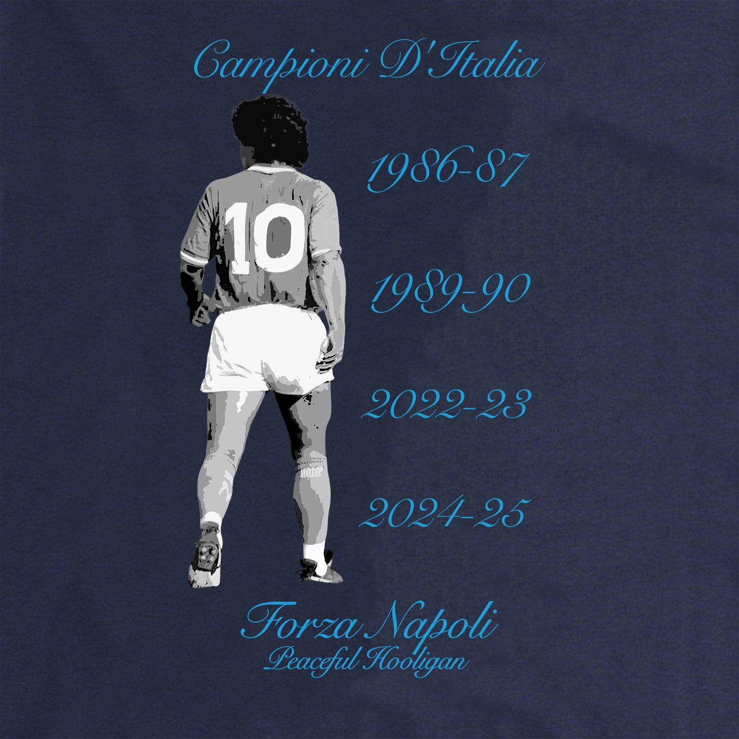 Campioni T-Shirt Navy - Peaceful Hooligan
