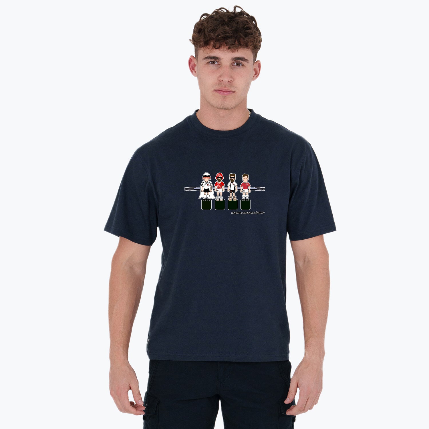 Austria Foosball T-Shirt Navy - Peaceful Hooligan