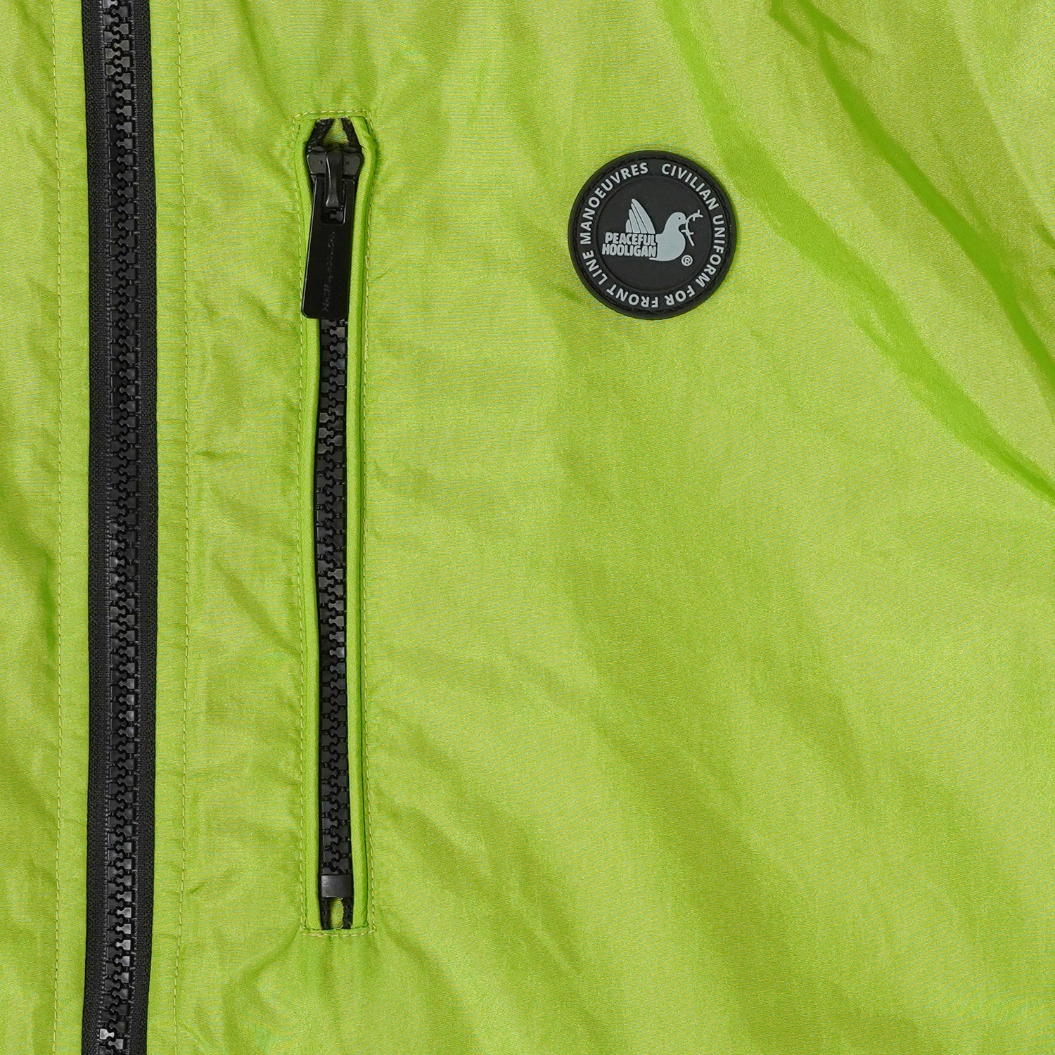 Draw Jacket Leaf Green - Peaceful Hooligan