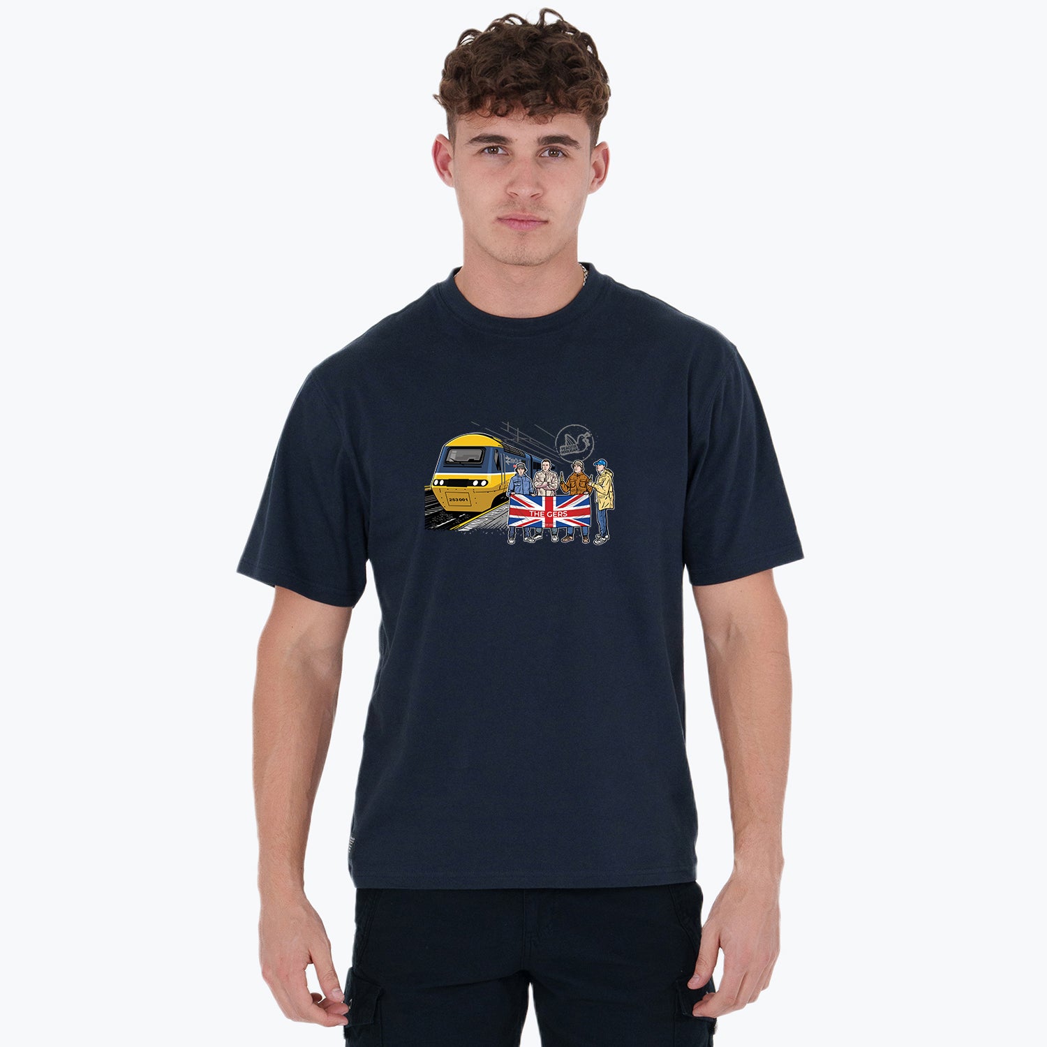 Rangers FC Excursions T-Shirt Navy - Peaceful Hooligan