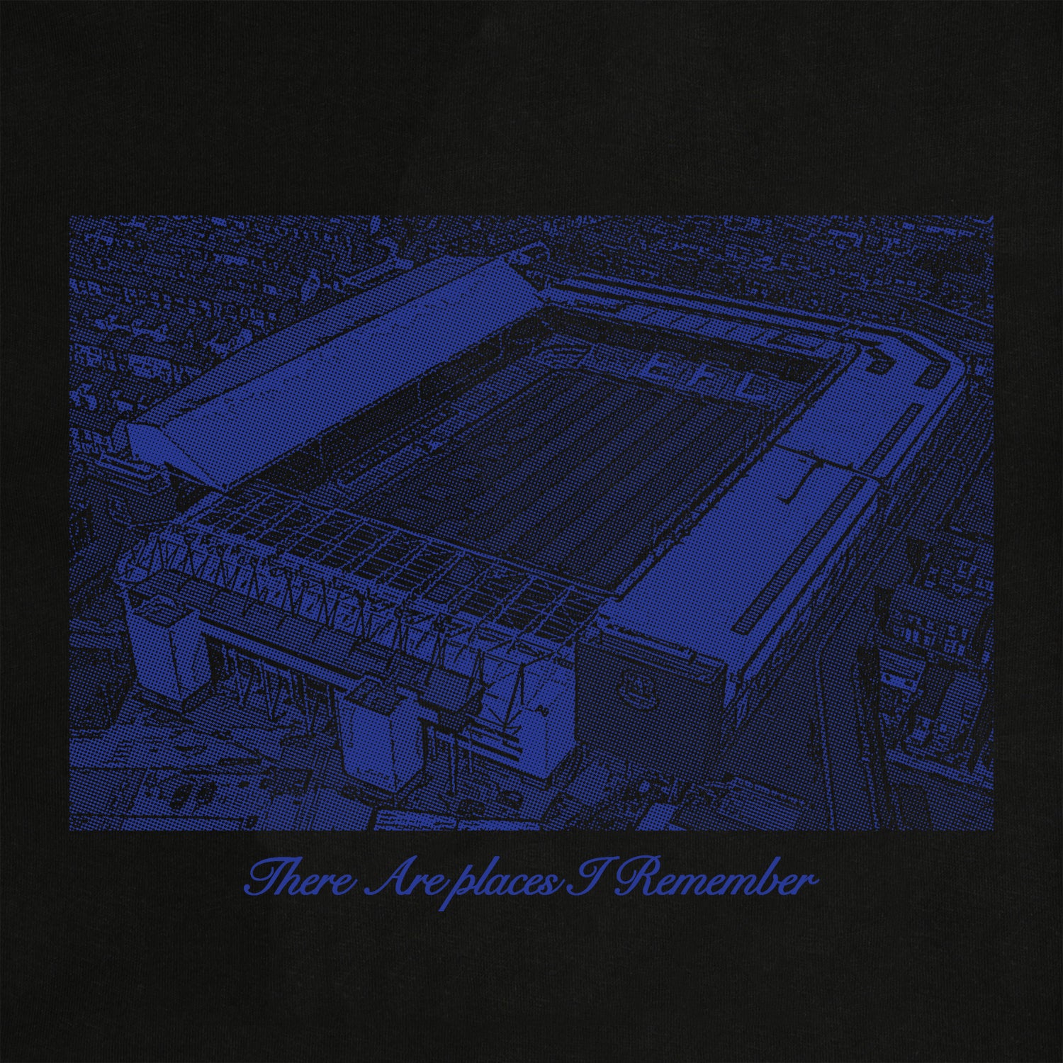 Goodison Park T-Shirt Black - Peaceful Hooligan