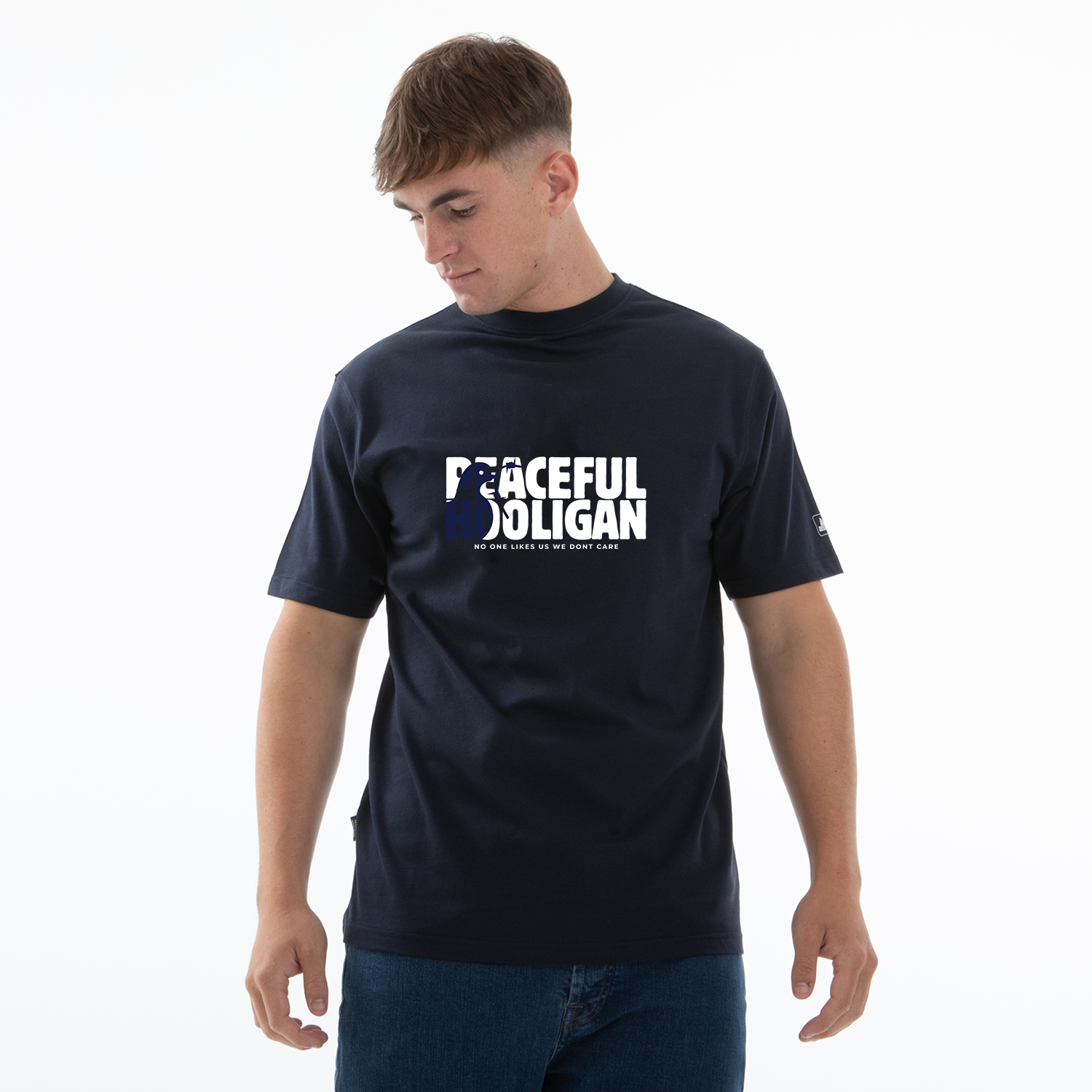 The Den Barb T-Shirt Navy