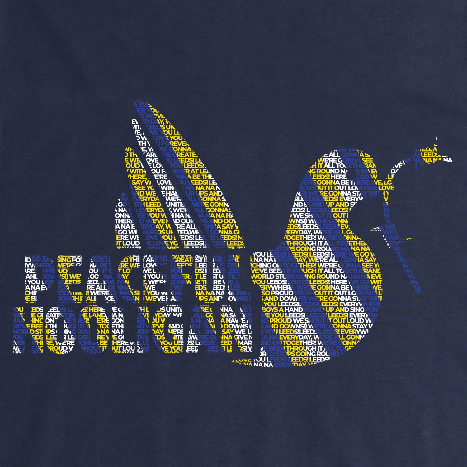 Leeds United Dove T-Shirt