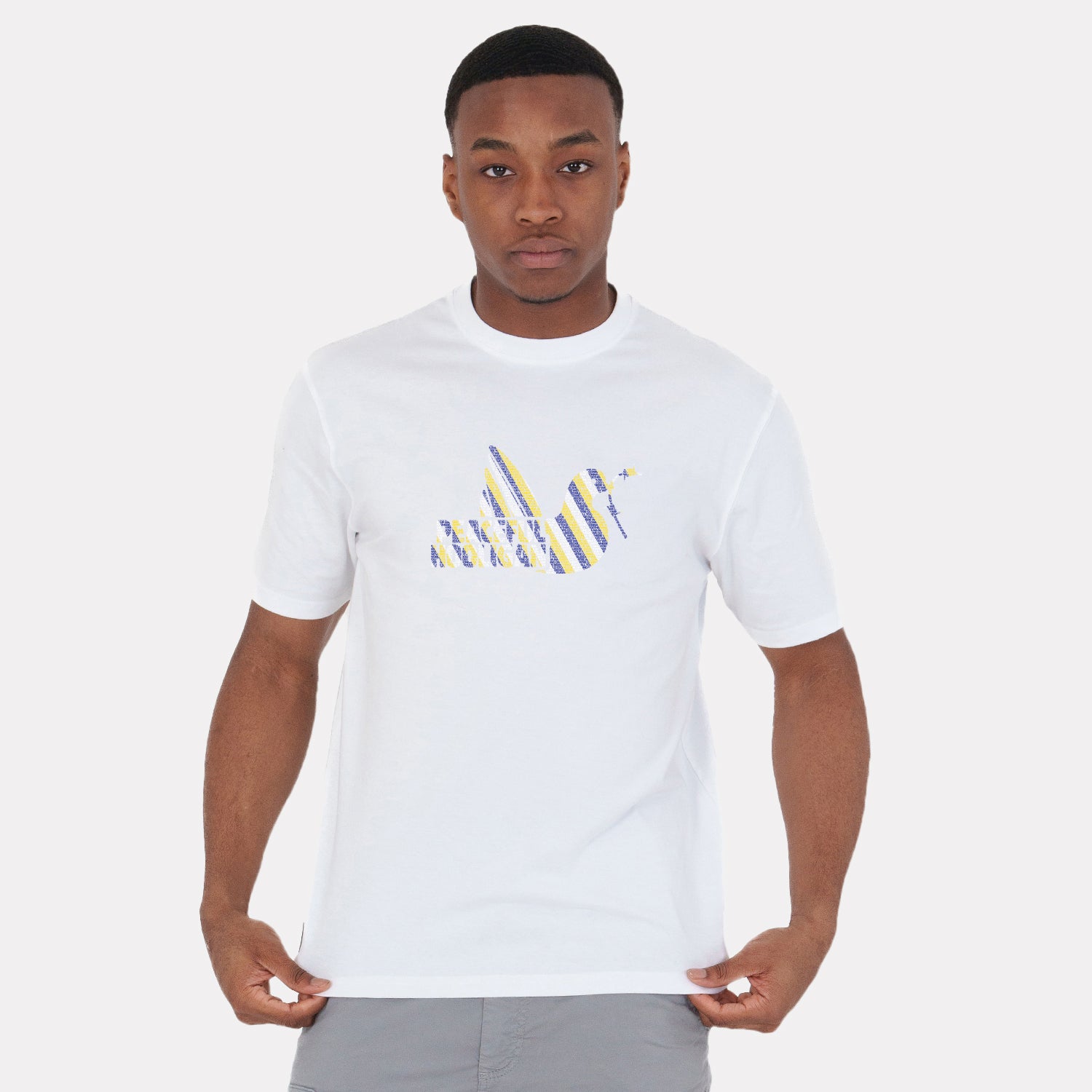 Marching On Dove T-Shirt White - Peaceful Hooligan