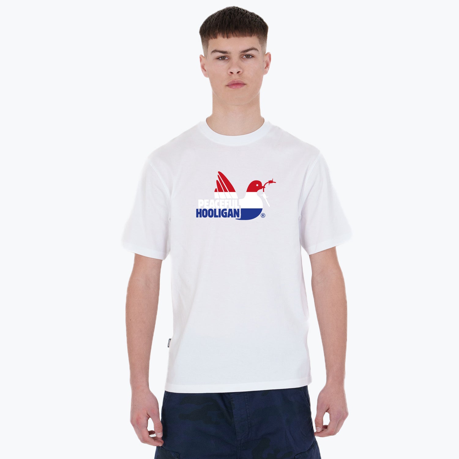 Netherlands Dove T-Shirt White - Peaceful Hooligan