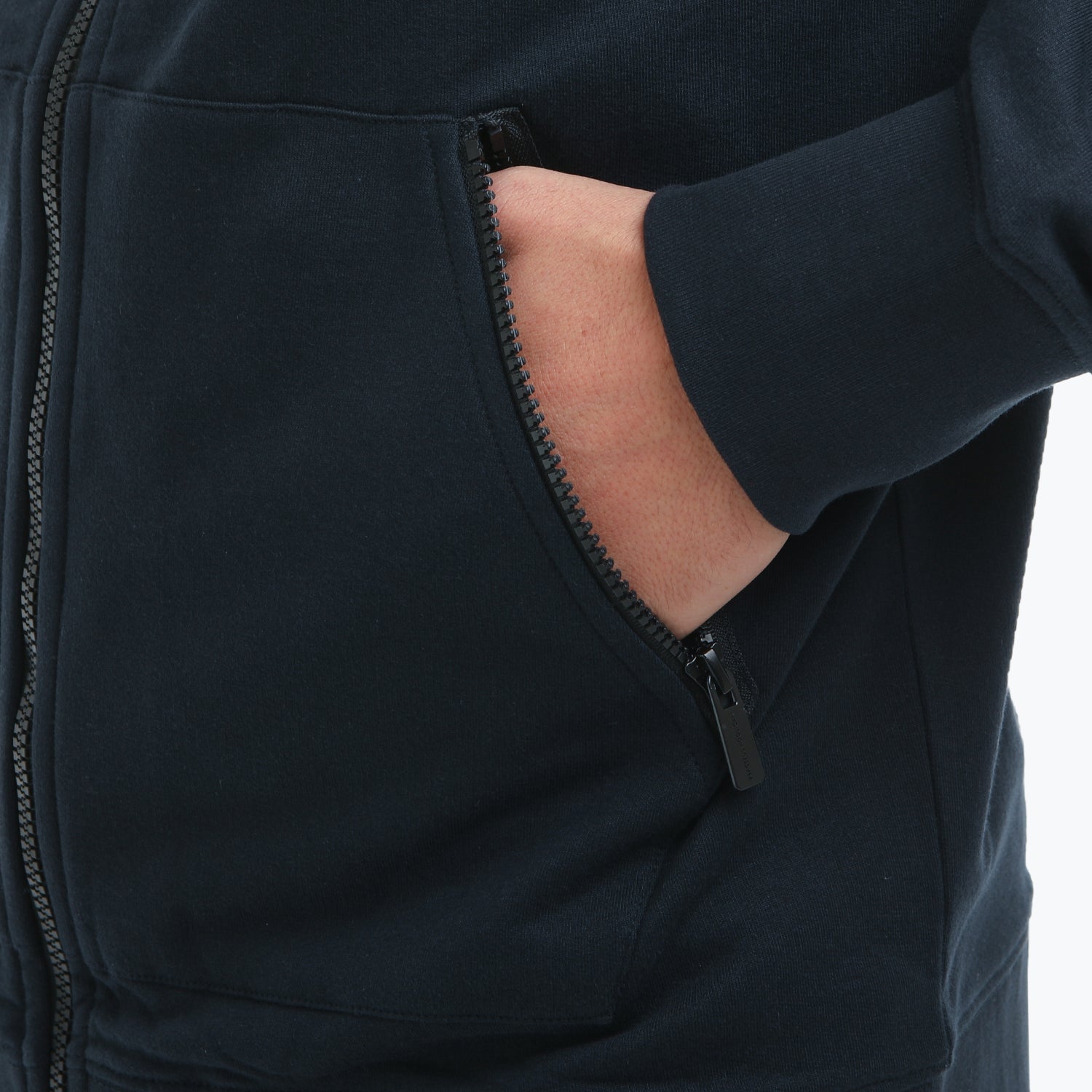 Paddock Zip Hoodie Navy