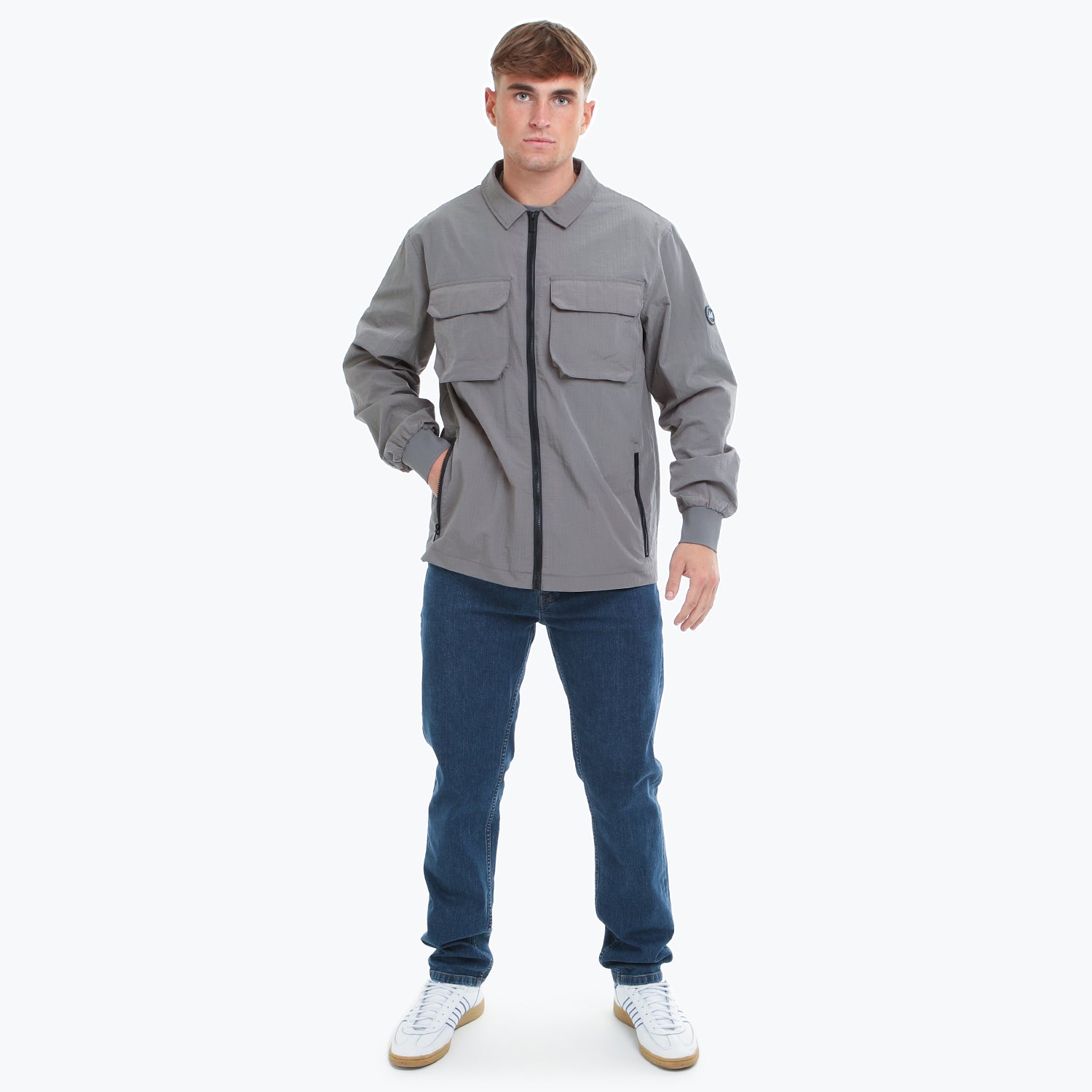 Current Overshirt Gunmetal