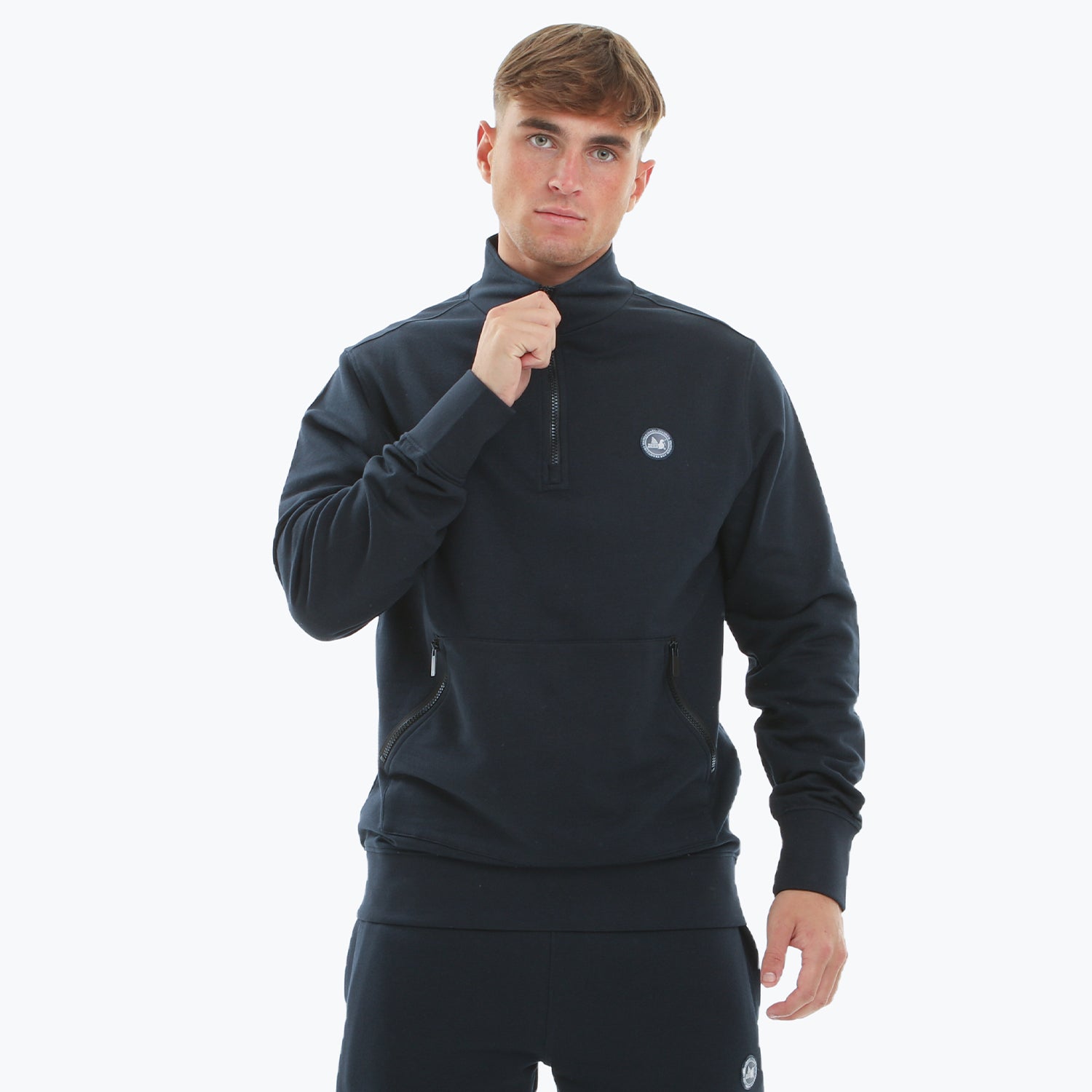Paddock 1/4 Zip Navy