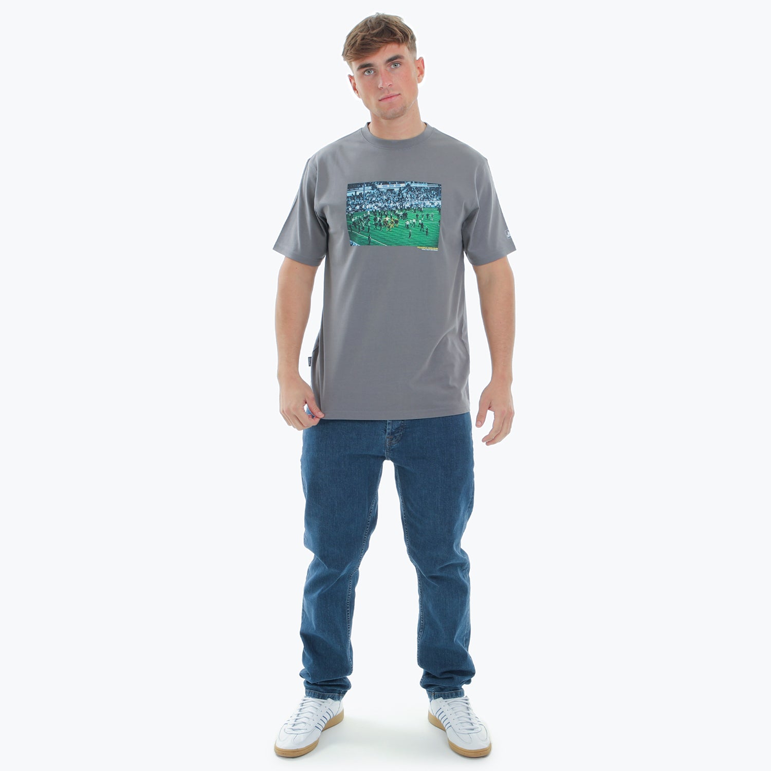 Pitch Invasion T-Shirt Gunmetal