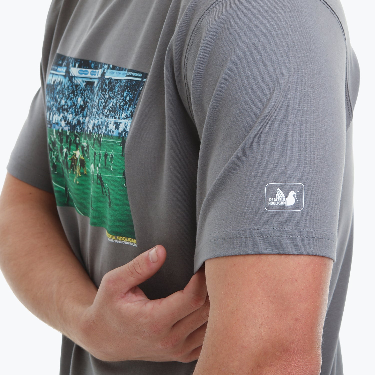 Pitch Invasion T-Shirt Gunmetal
