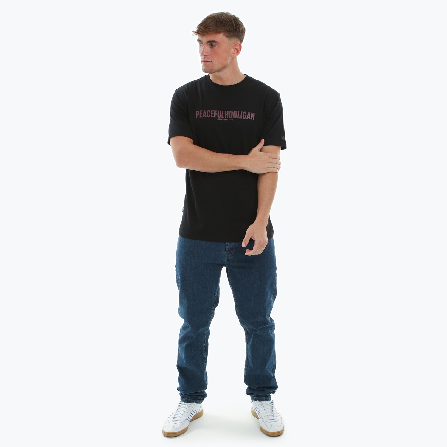 Script T-Shirt Black