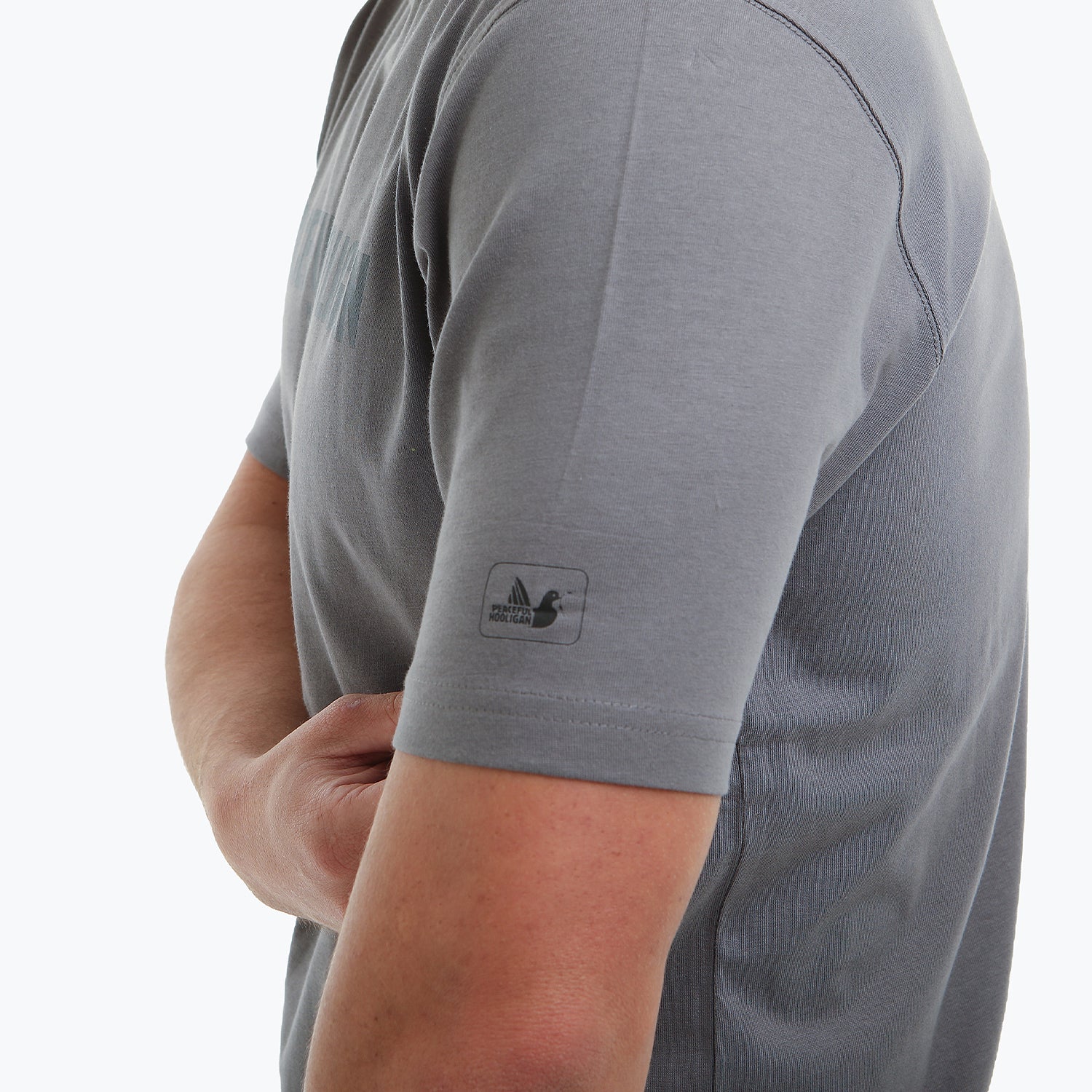 Script T-Shirt Gunmetal