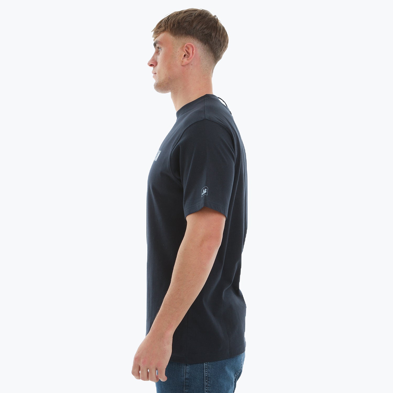 Script T-Shirt Navy
