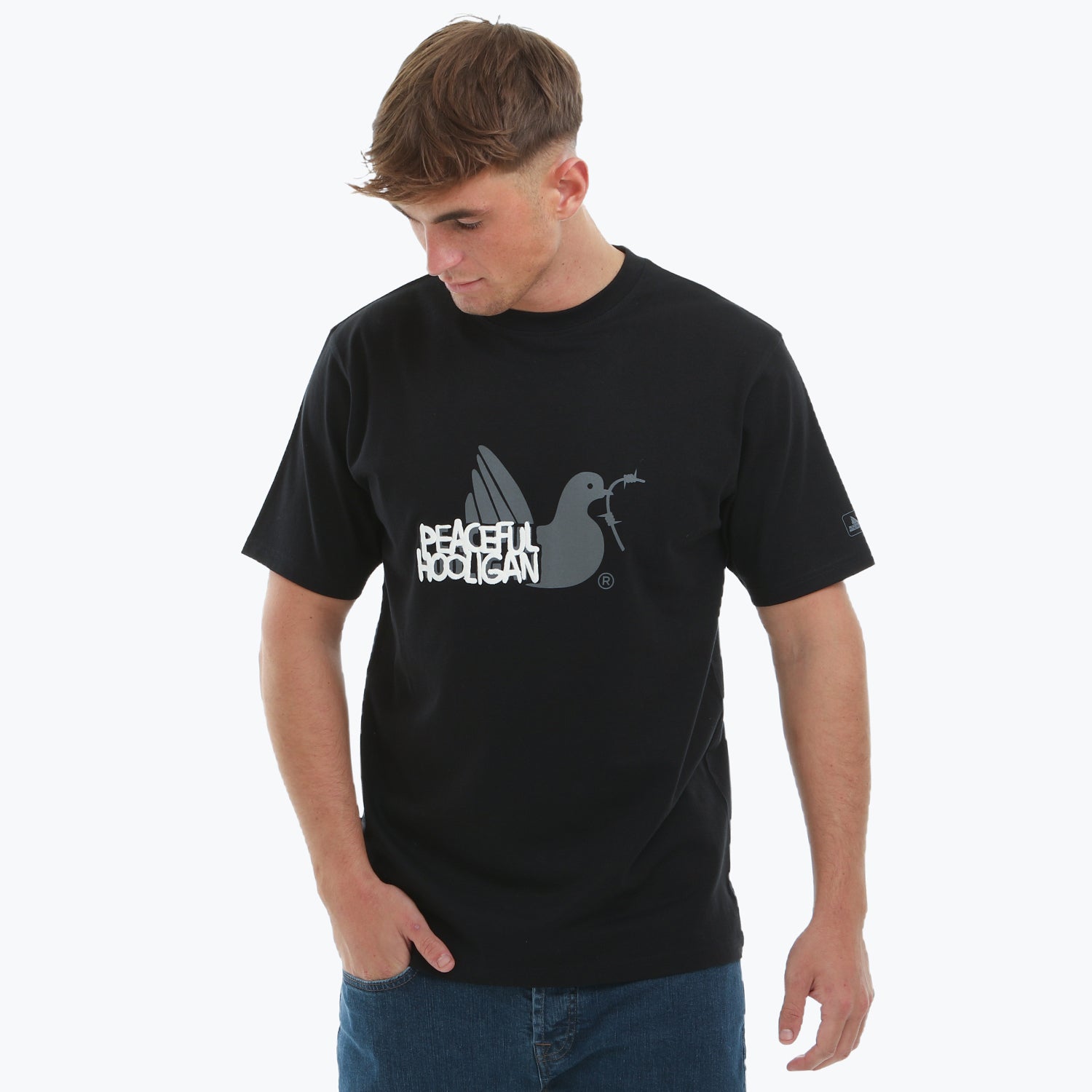 Tagged T-Shirt Black