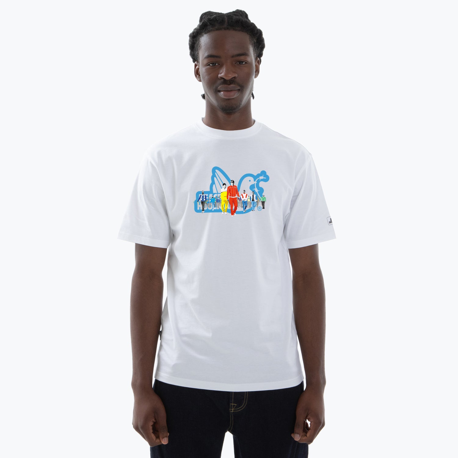 Stand Firm T-Shirt White - Peaceful Hooligan