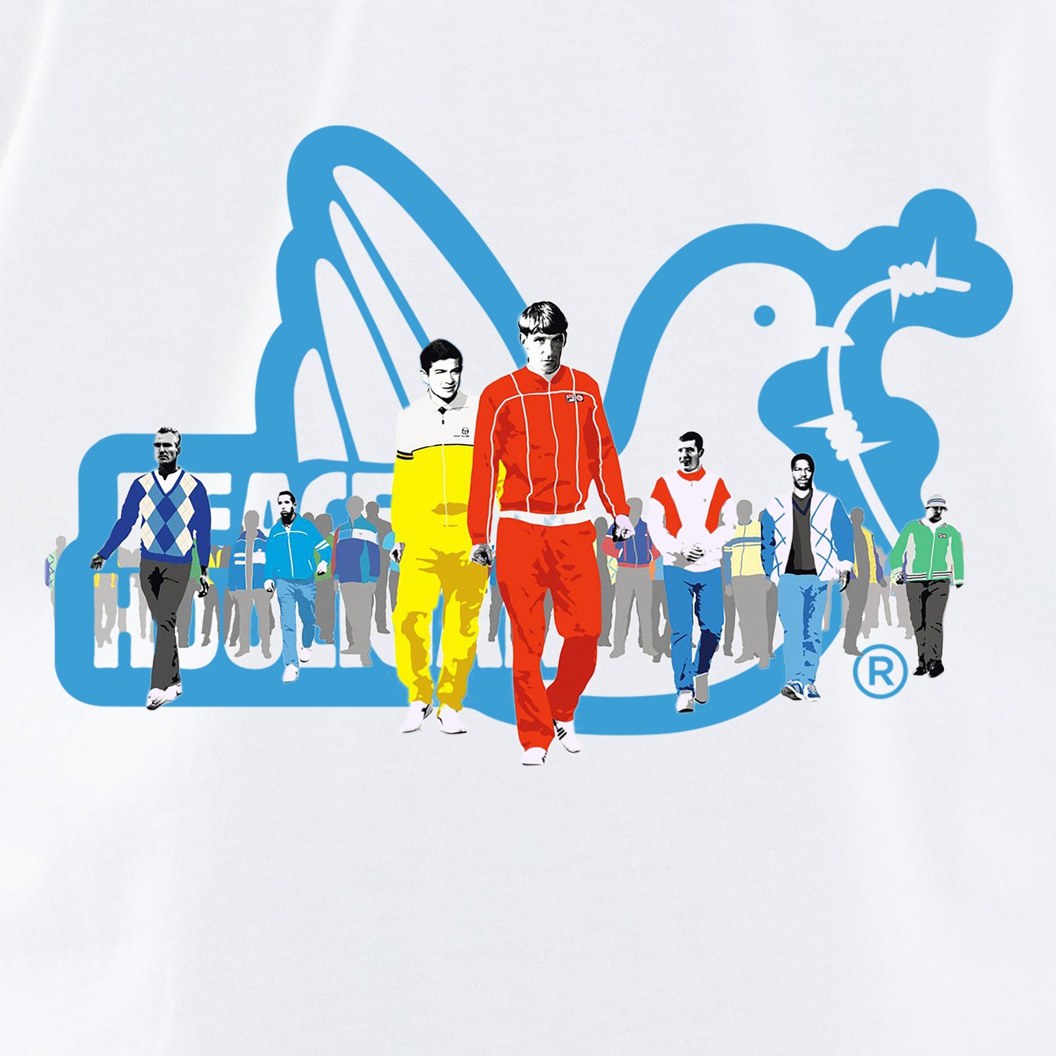 Stand Firm T-Shirt White - Peaceful Hooligan