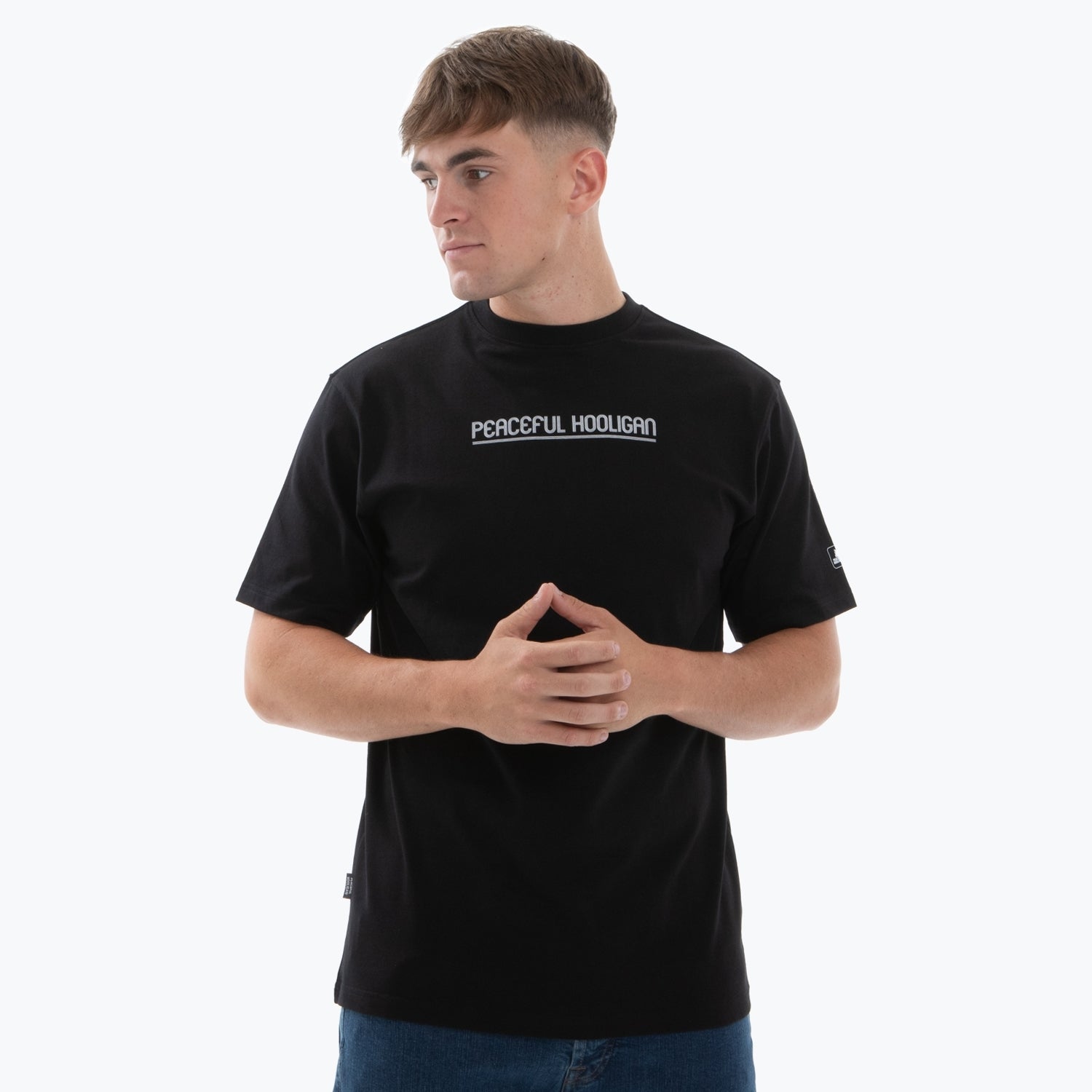 808 T-Shirt Black - Peaceful Hooligan