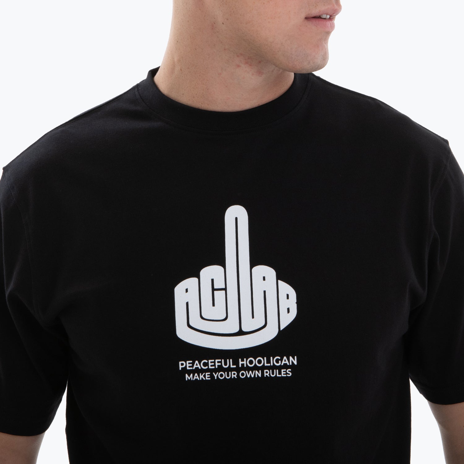 ACAB T-Shirt Black - Peaceful Hooligan