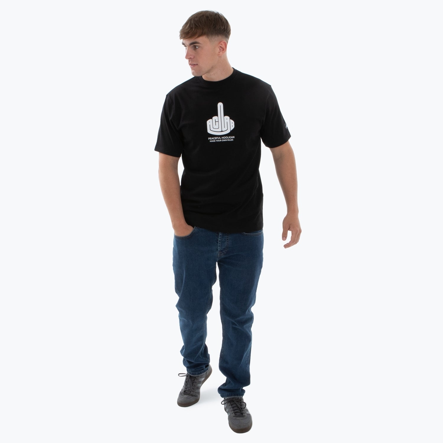 ACAB T-Shirt Black - Peaceful Hooligan