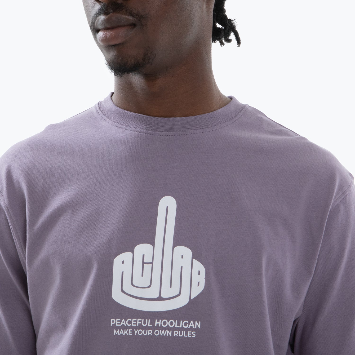 ACAB T-Shirt Mauve - Peaceful Hooligan
