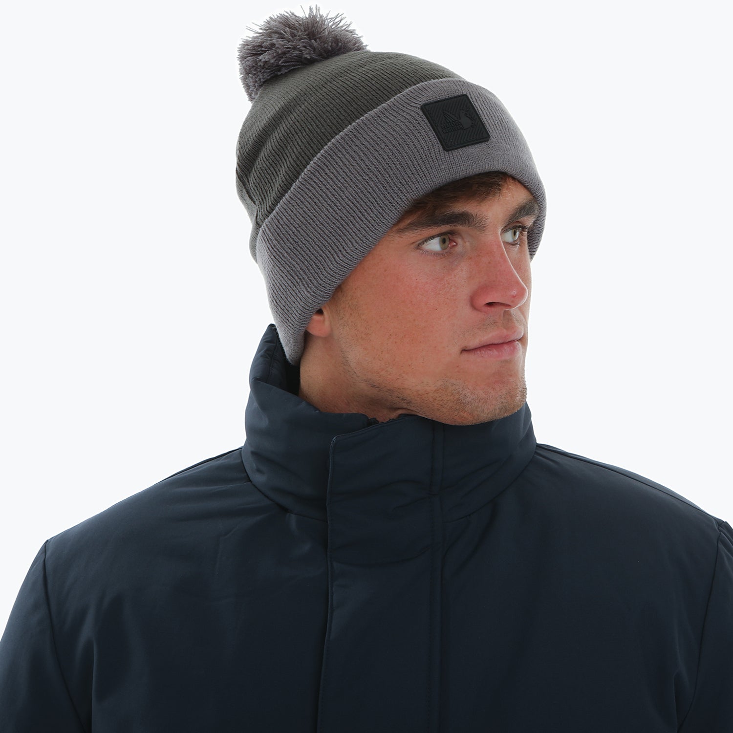 Bobble Beanie Steel / Grey - Peaceful Hooligan