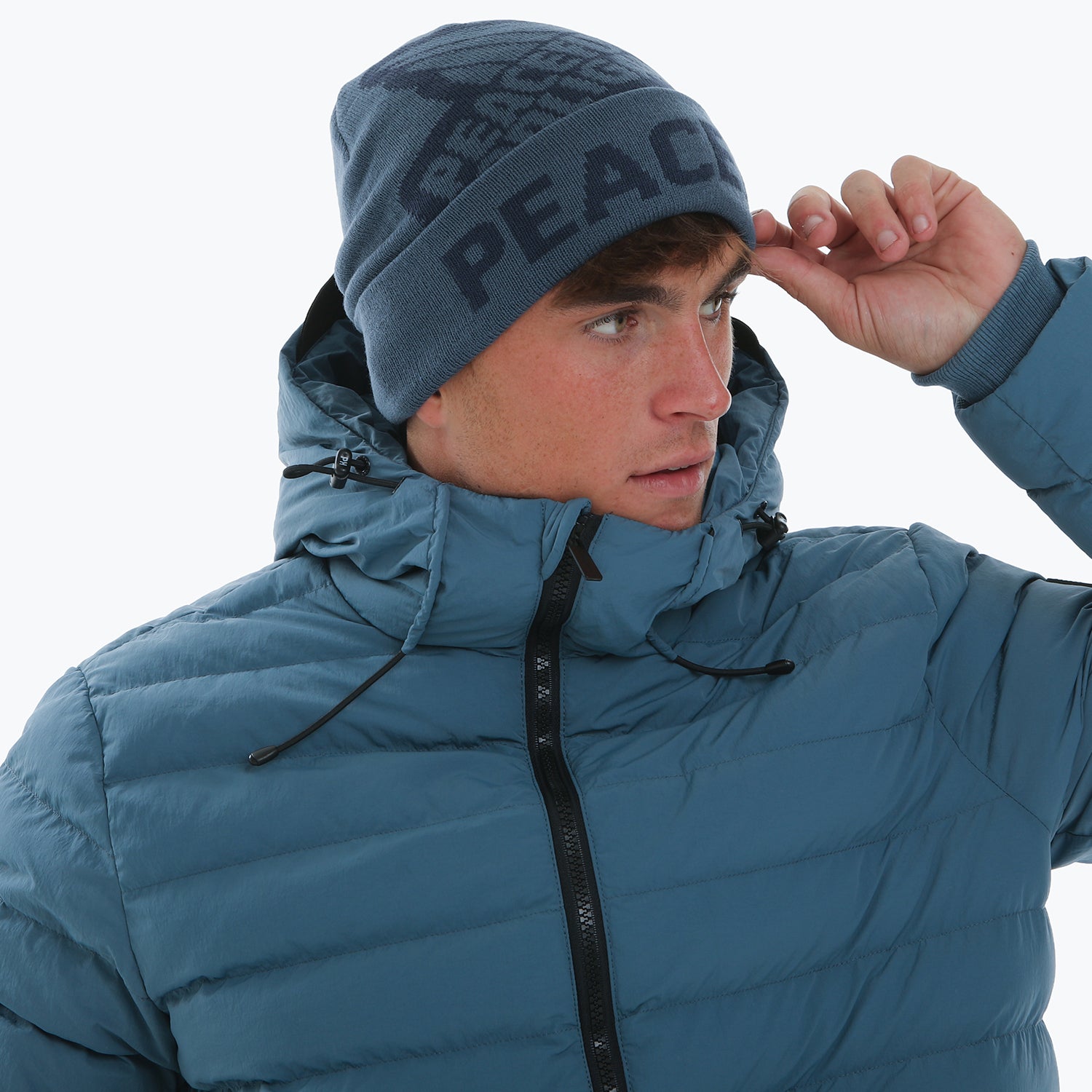 Terrain Beanie Copen Blue / Navy - Peaceful Hooligan