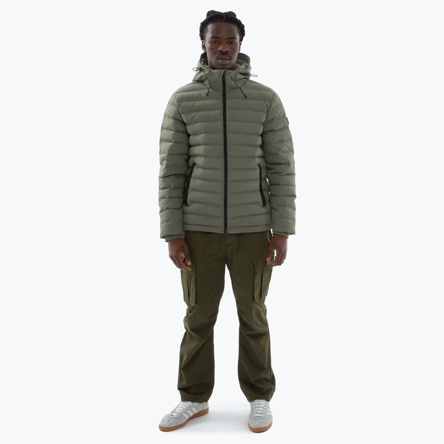 Chase Jacket Khaki - Peaceful Hooligan