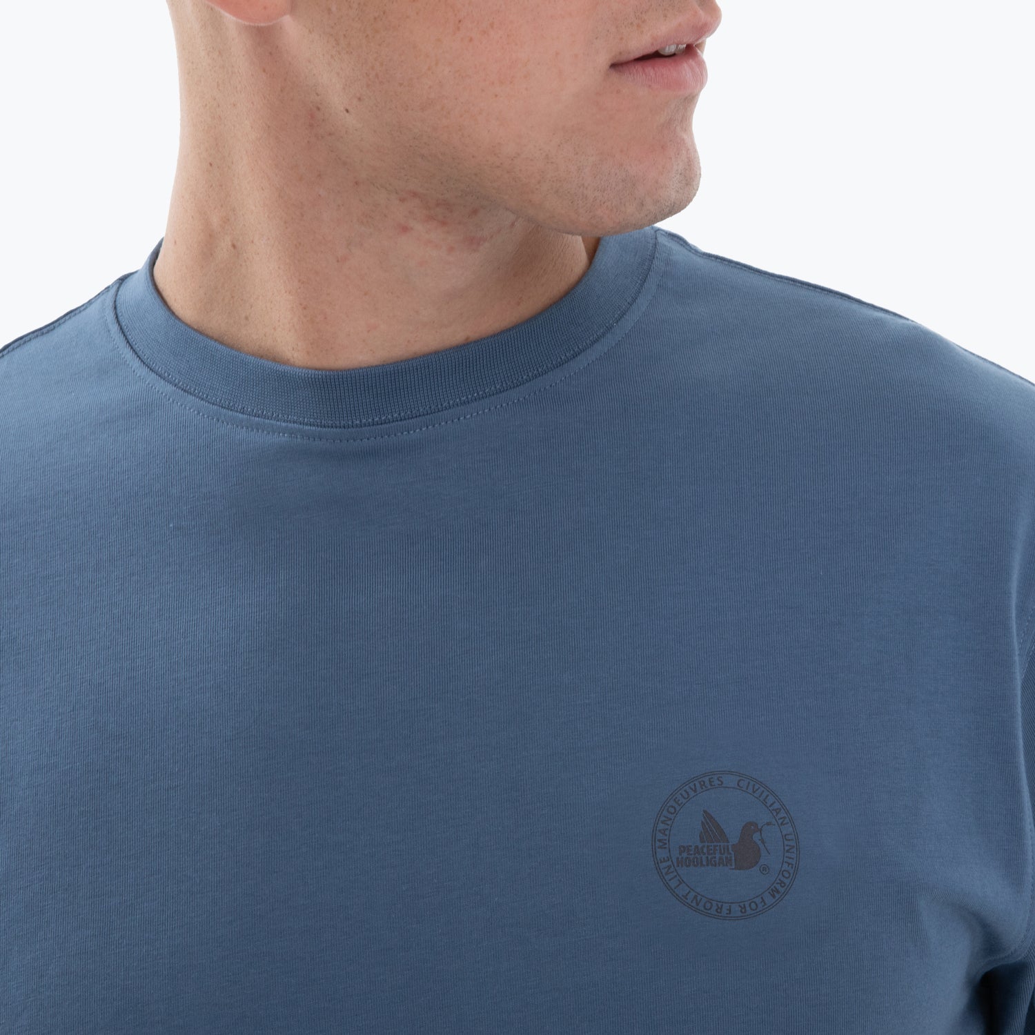 Civ Uni T-Shirt Copen Blue - Peaceful Hooligan