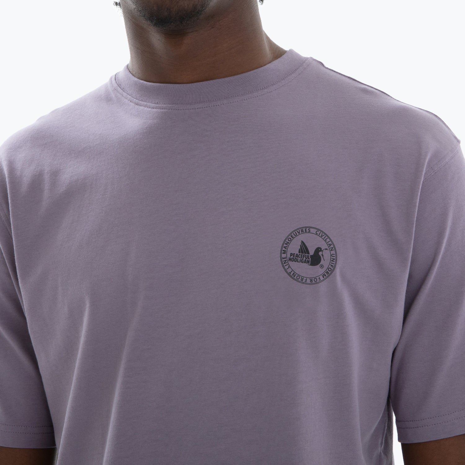 Civ Uni T-Shirt Mauve - Peaceful Hooligan