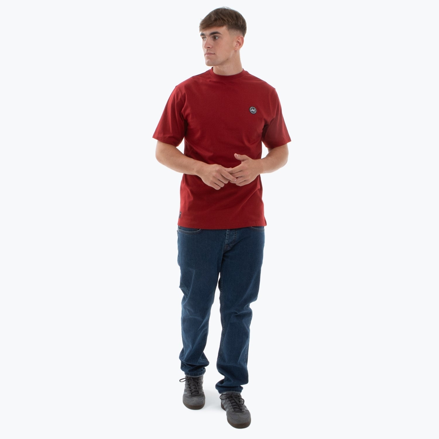 Club T-Shirt Dark Red - Peaceful Hooligan