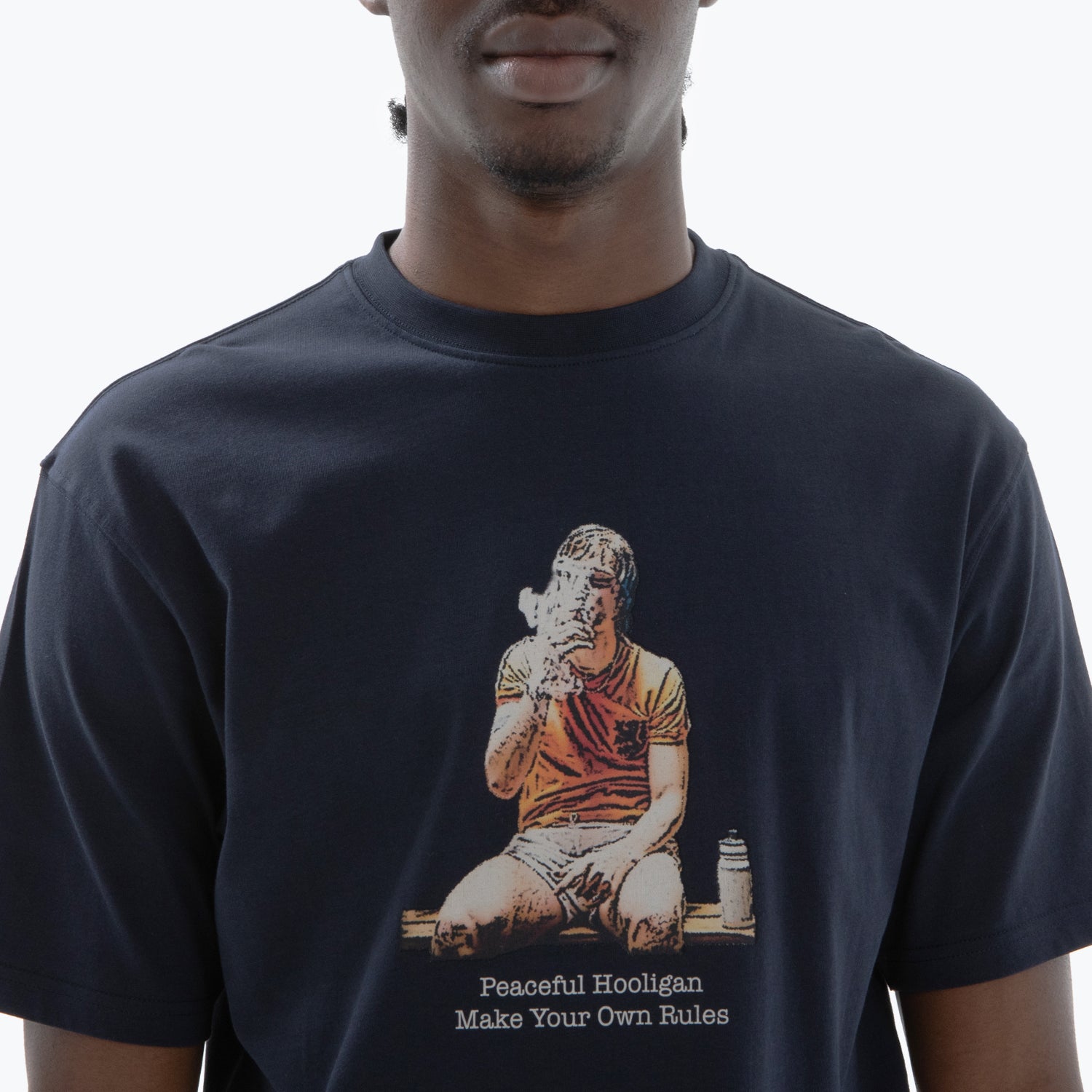 Cruyff T-Shirt Navy - Peaceful Hooligan