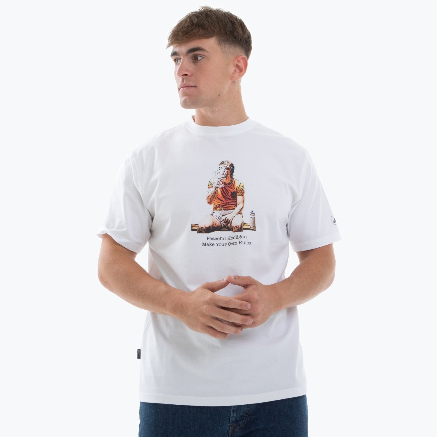Cruyff T-Shirt White - Peaceful Hooligan