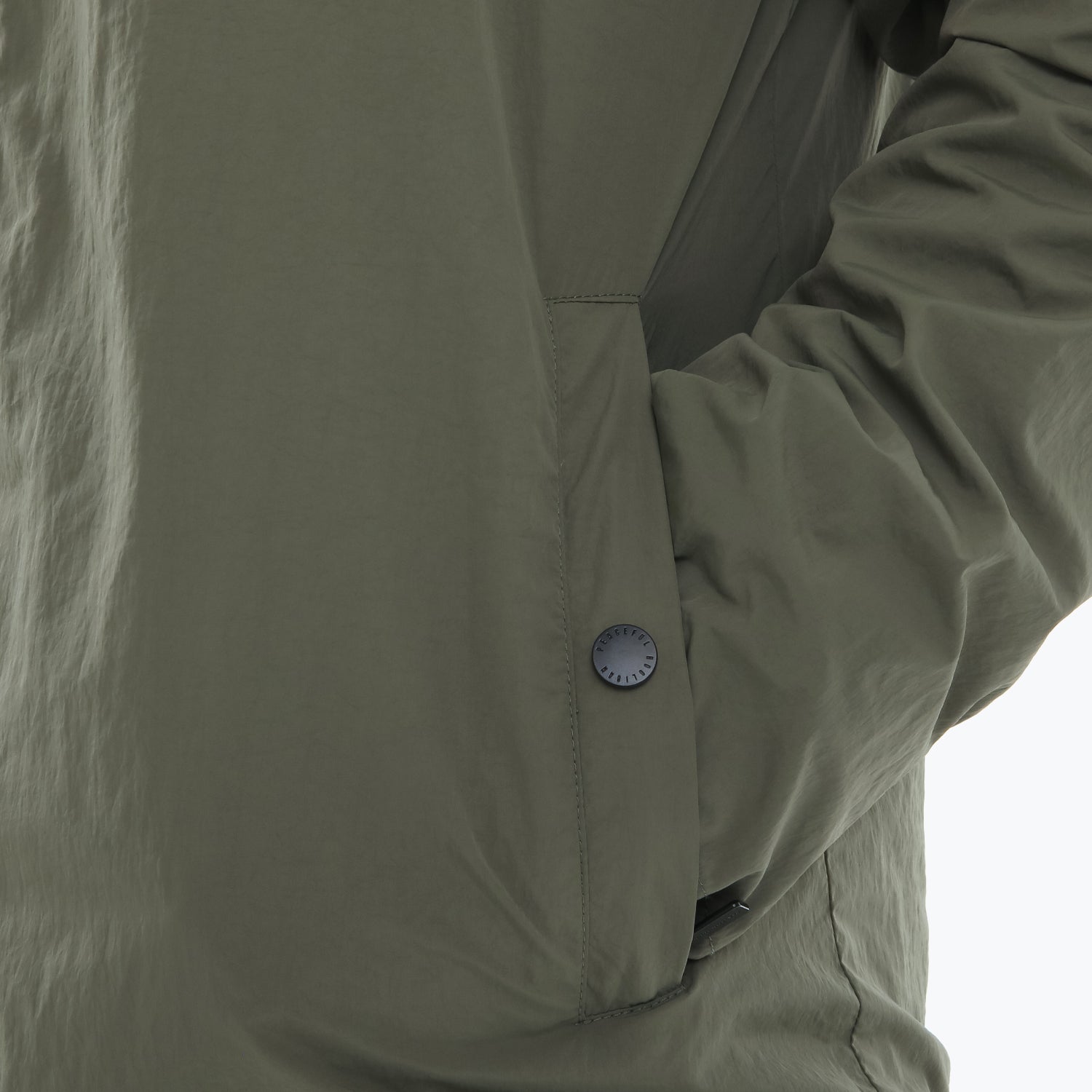 Fury Fleece Lined Jacket Khaki - Peaceful Hooligan