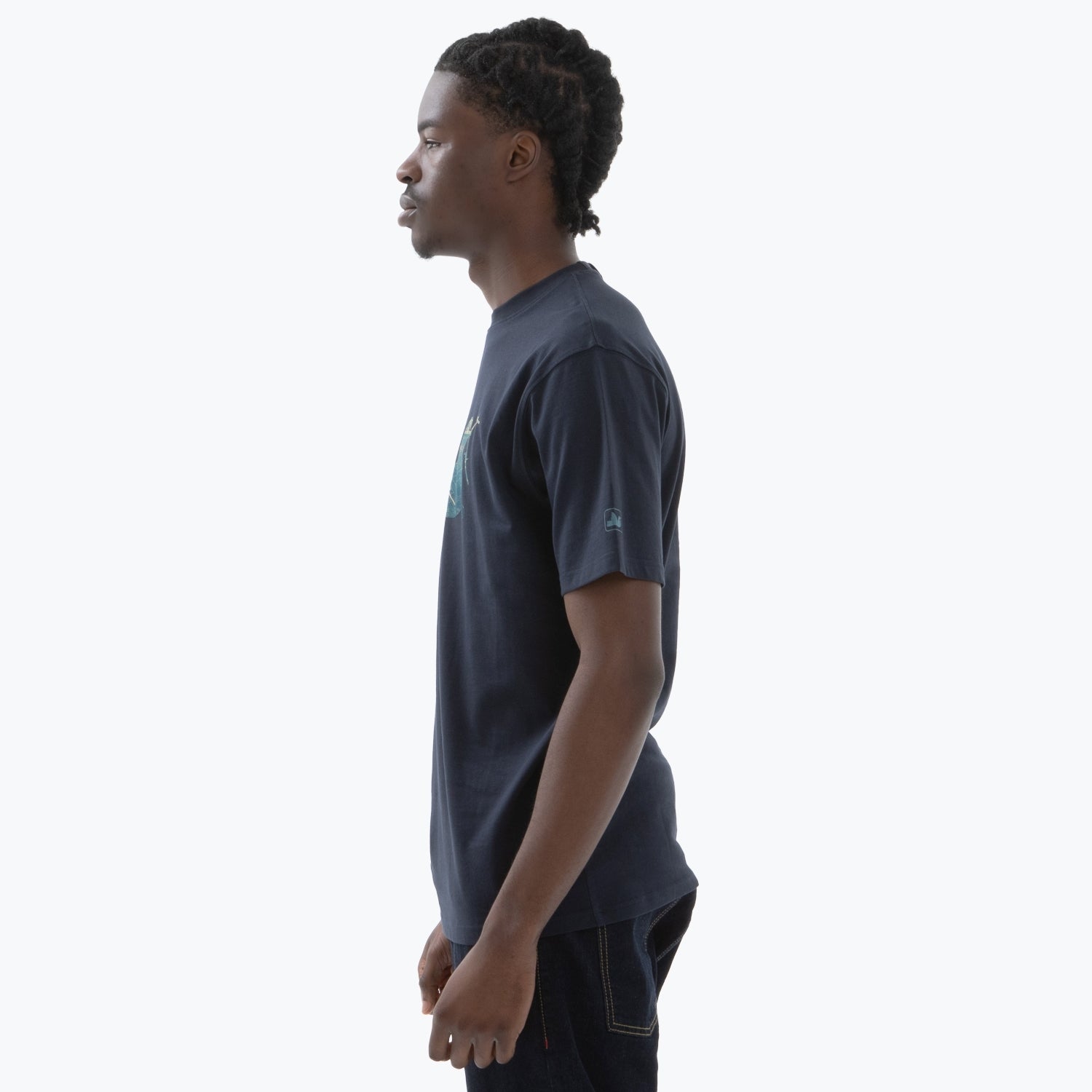 Hackney T-Shirt Navy - Peaceful Hooligan