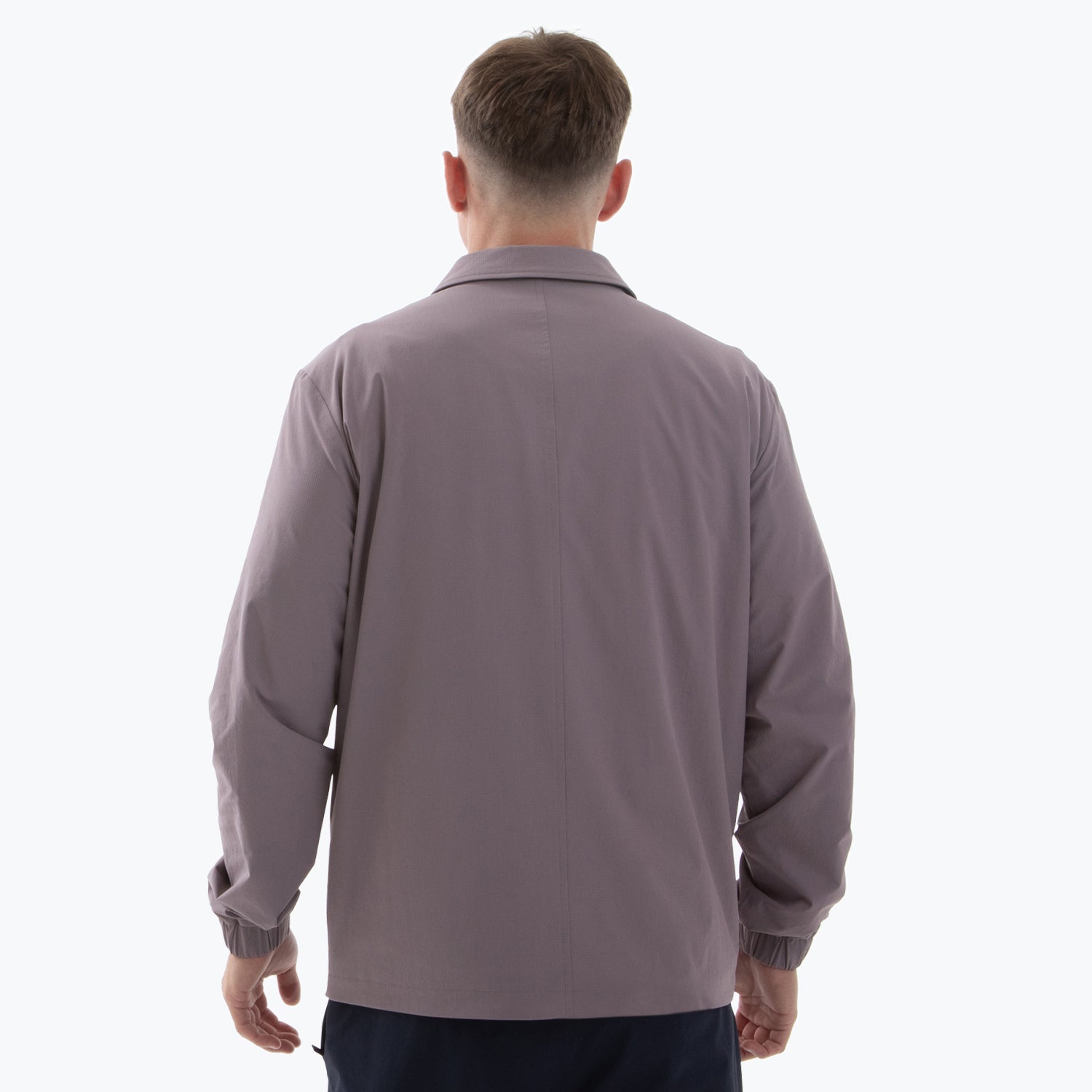 Hawthorn Overshirt Mauve - Peaceful Hooligan