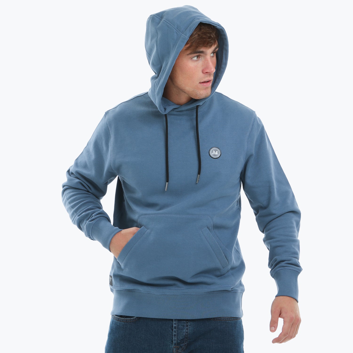 State Hoodie Copen Blue - Peaceful Hooligan